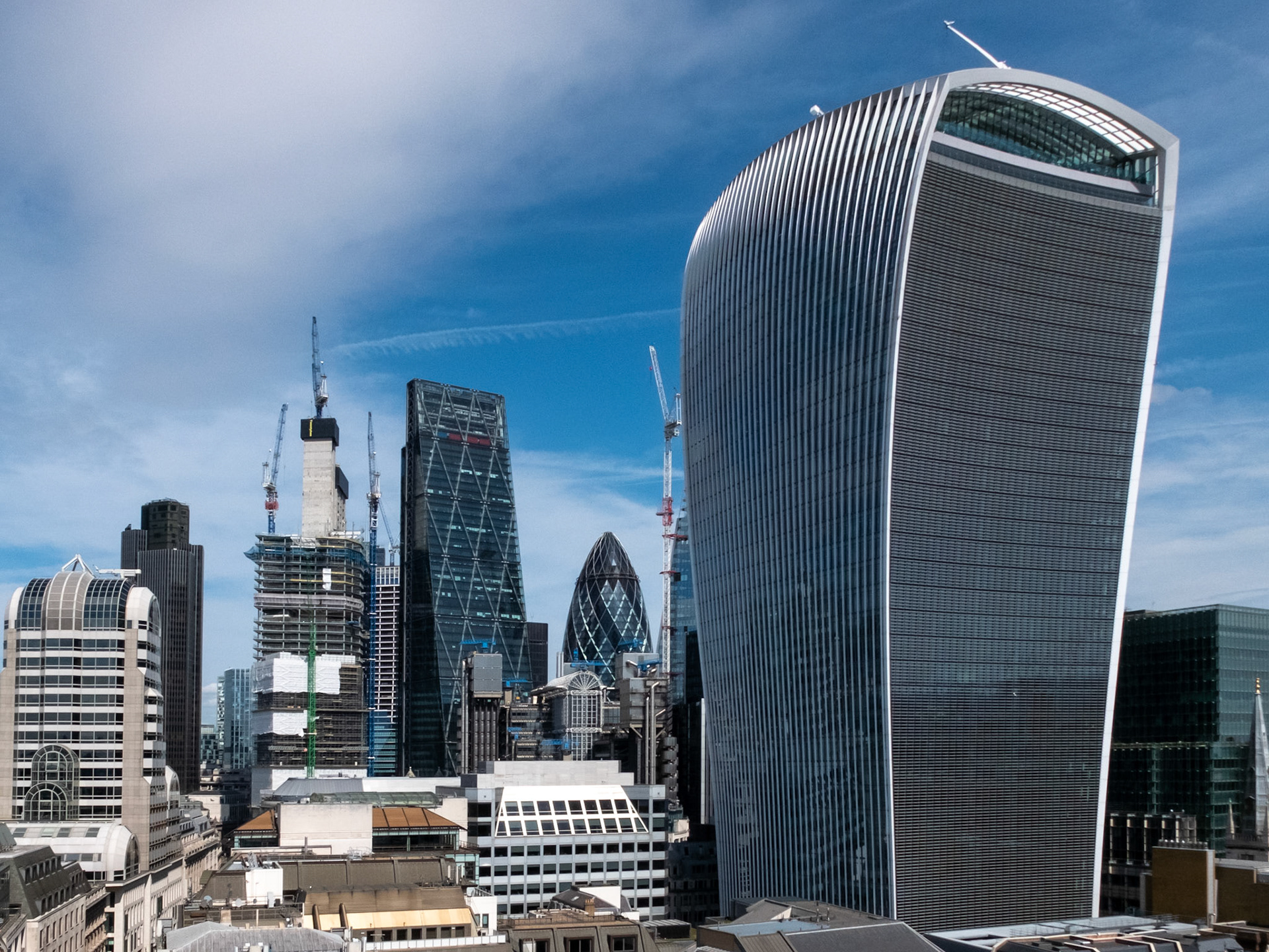 Walkie Talkie, Gherkin and Cheese Grater