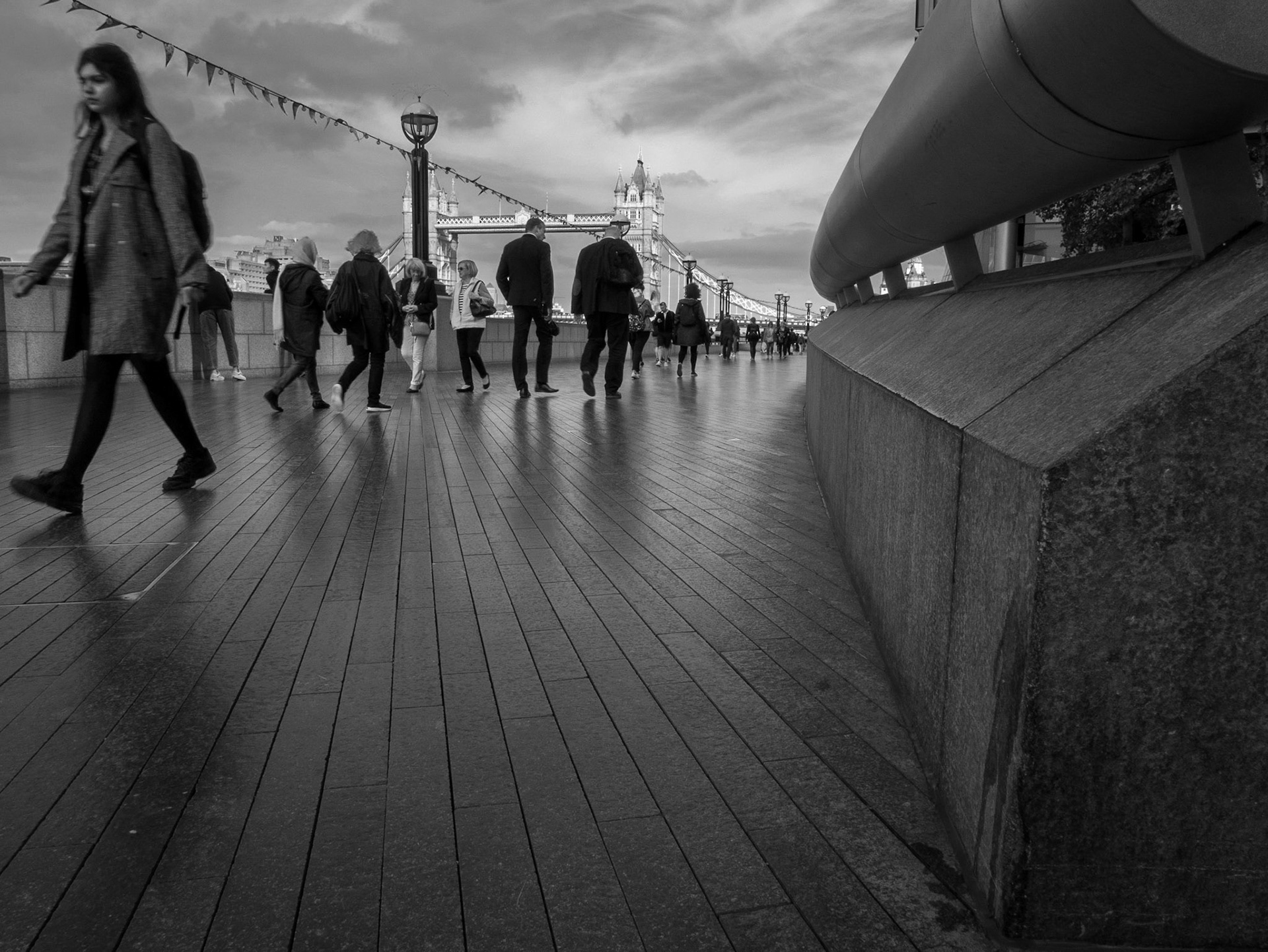 Towards Tower Bridge