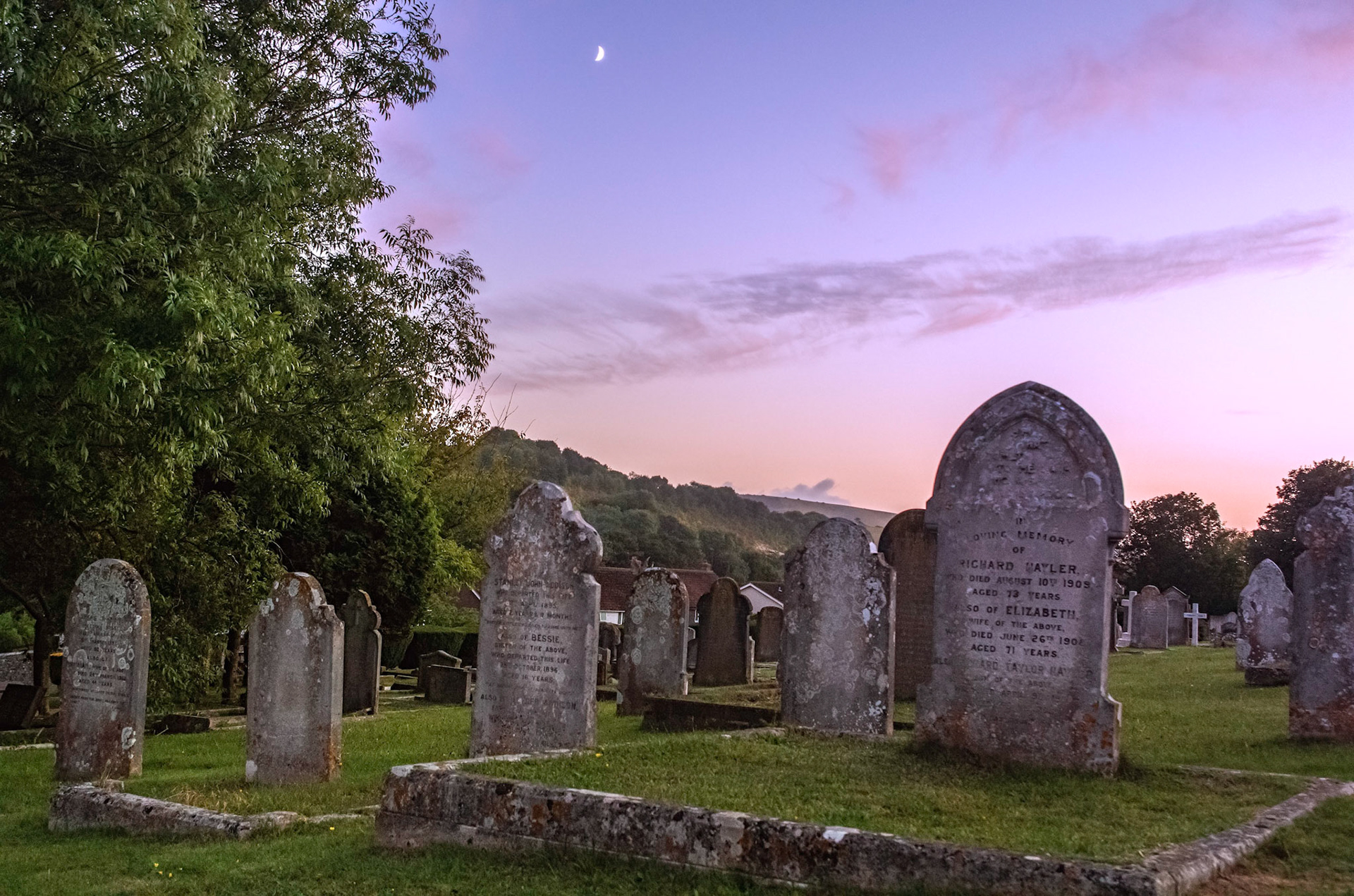 Lewes Cemetery Sunset