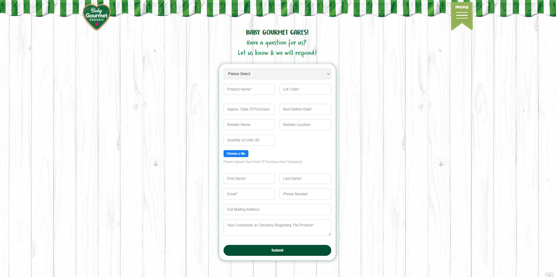 Contact Us Form w/ File Upload