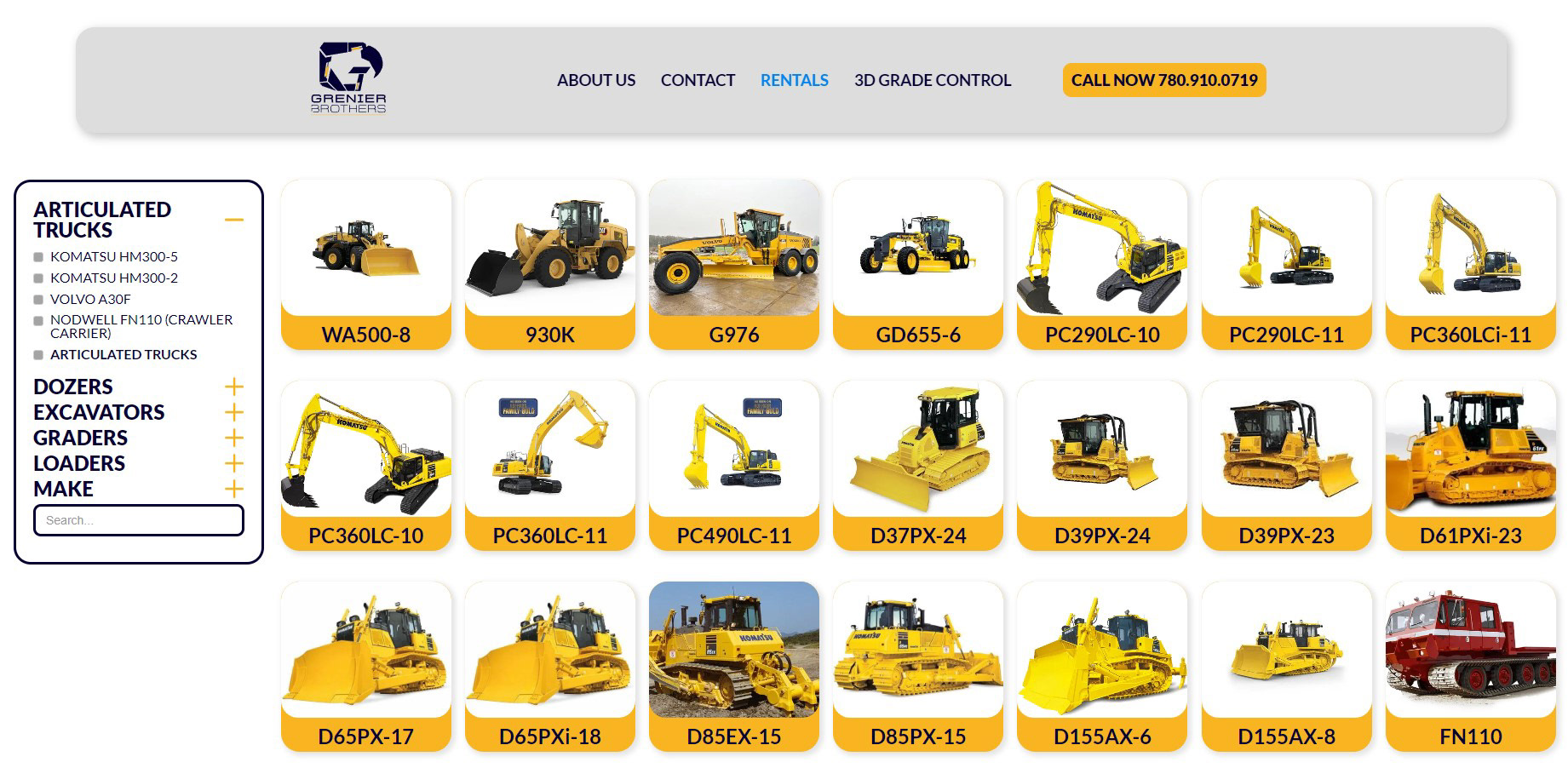 Fleet Page