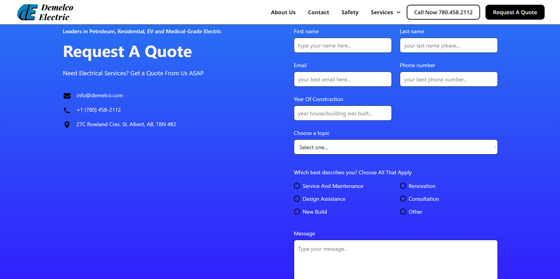 Advanced Webform
