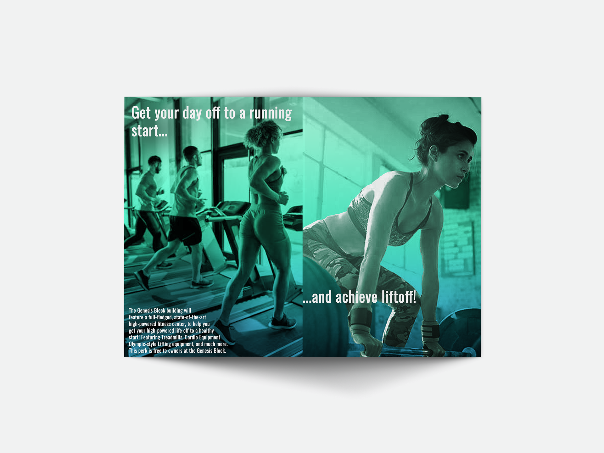 Exercise Center Promotional Page