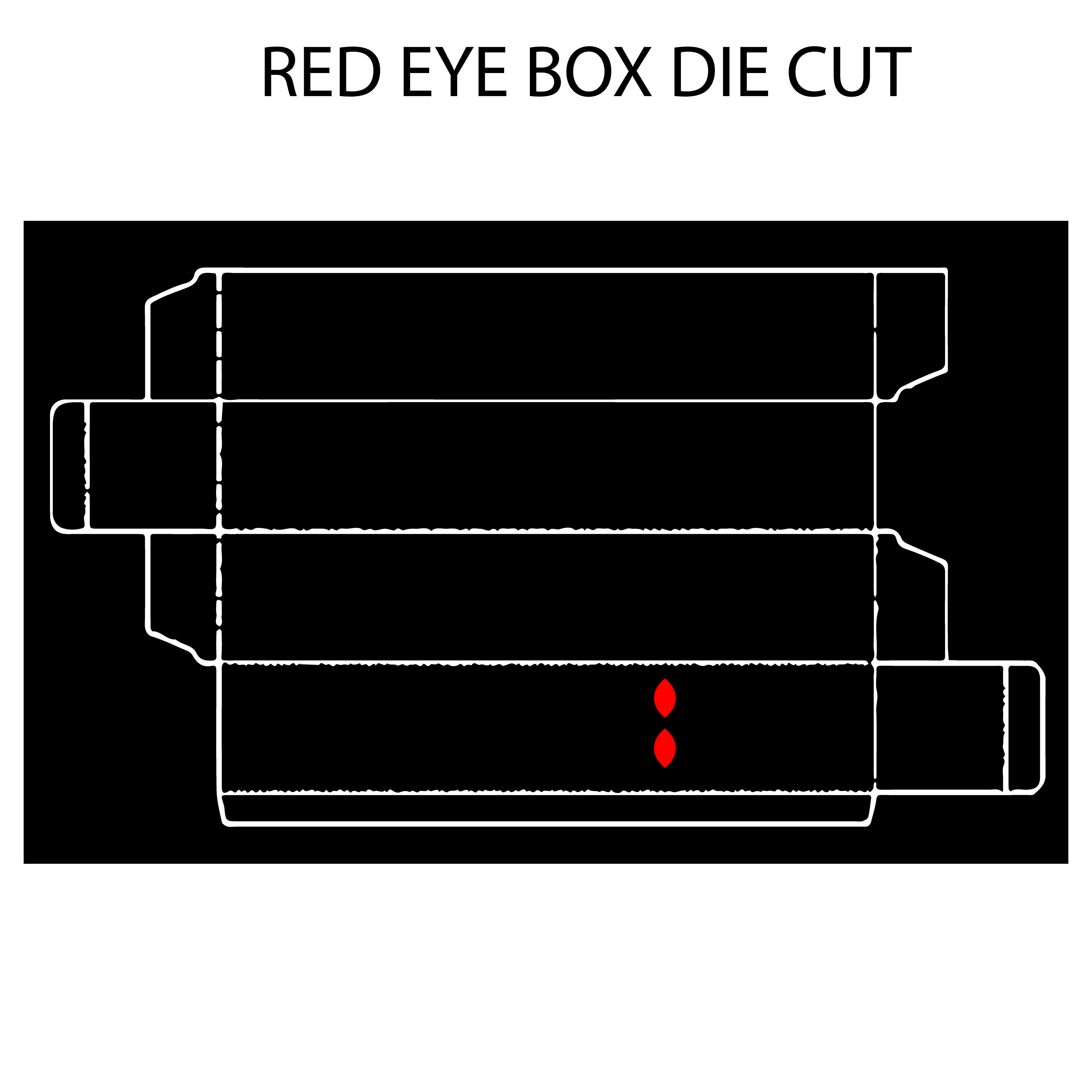 Rough Die Cut for the Box