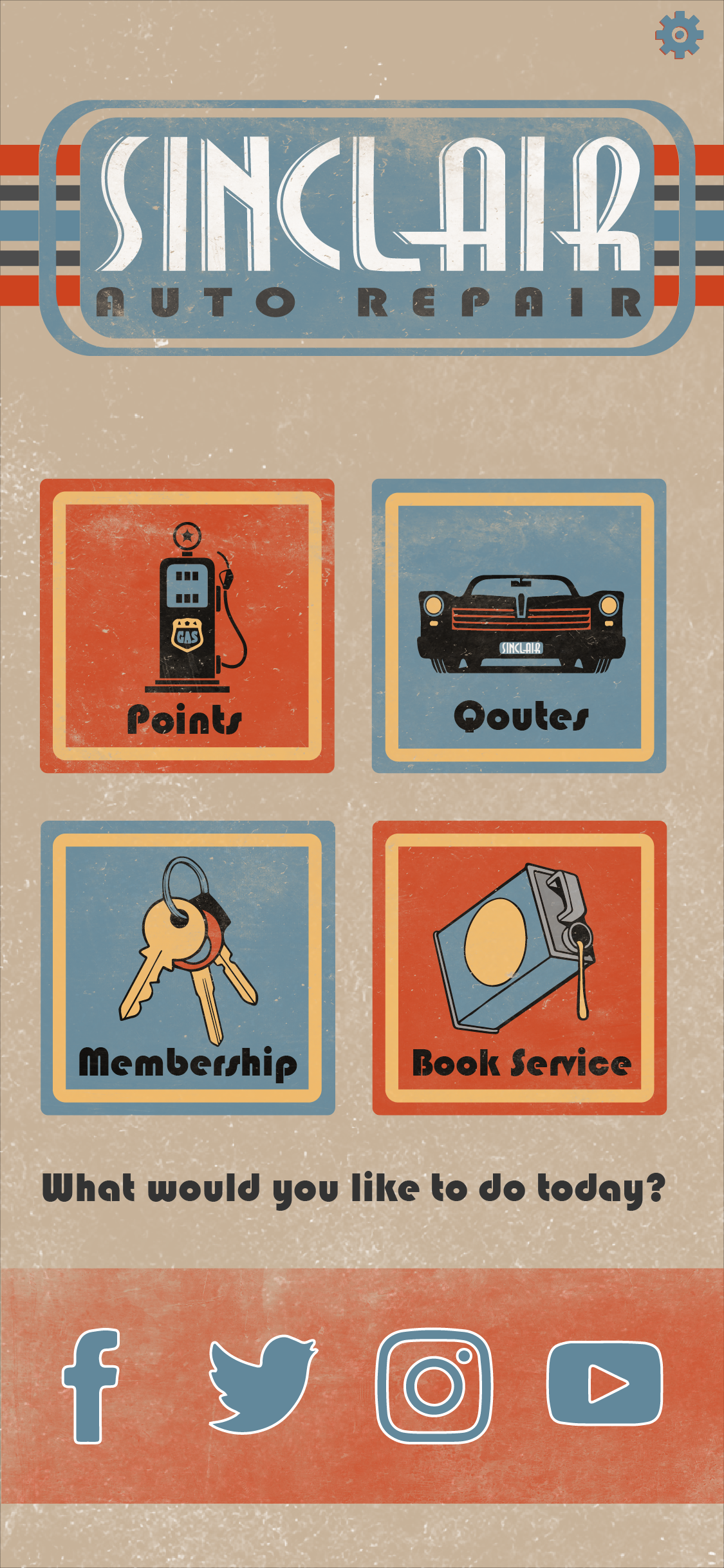 Home Screen