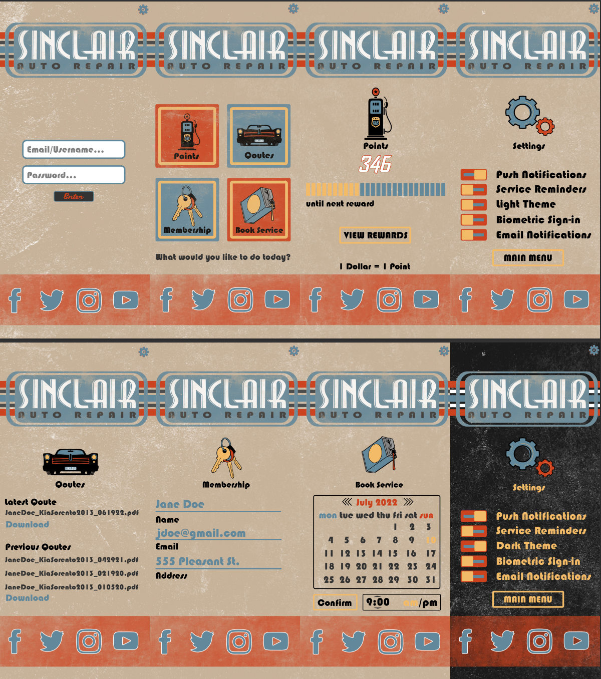 Mobile App At-A-Glance
