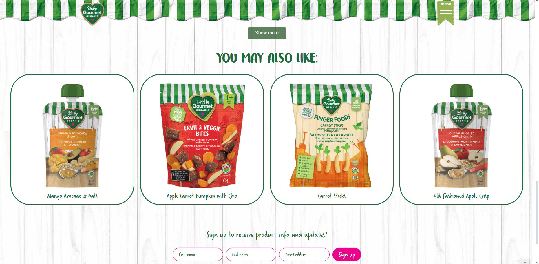 Related Products - Product Page