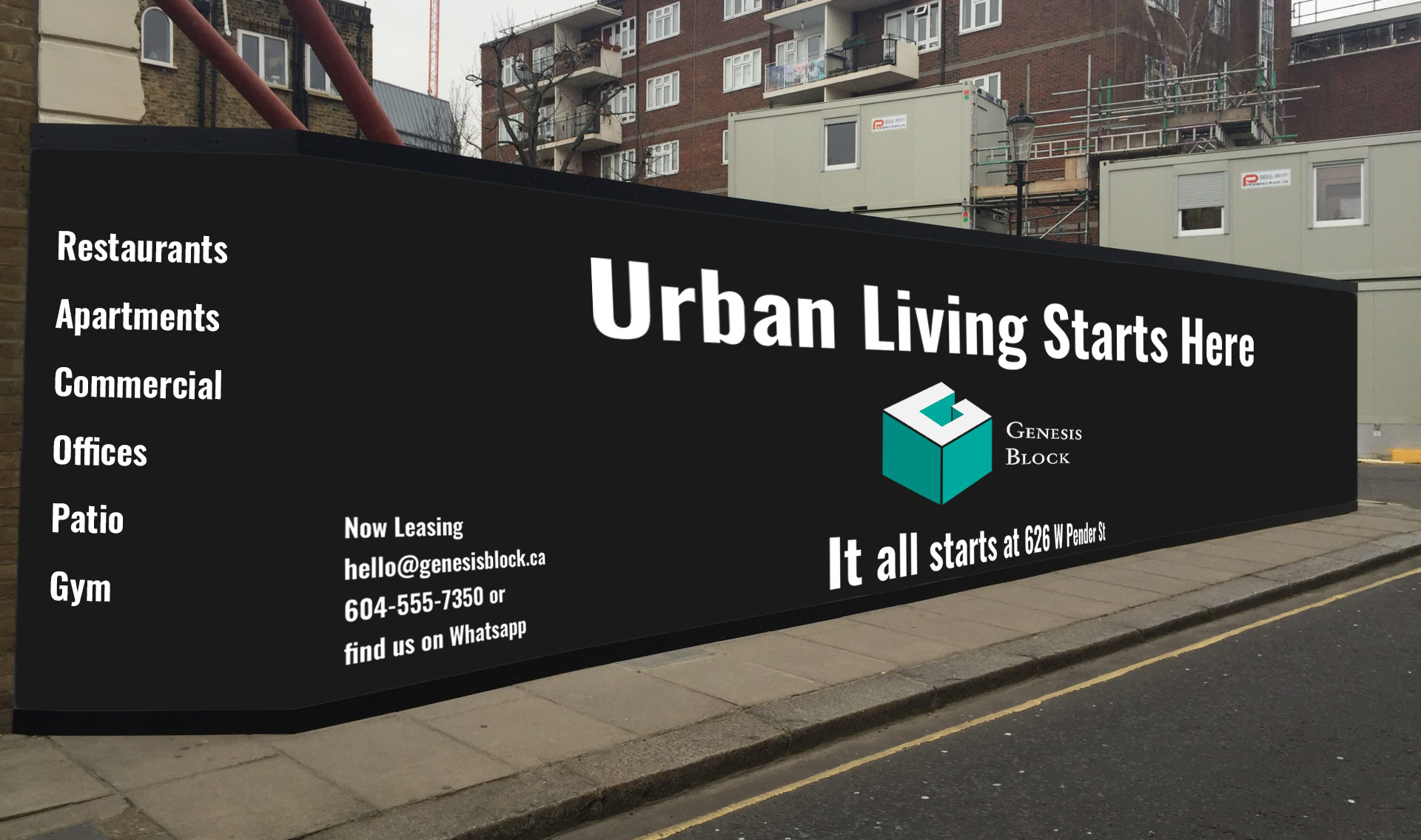 Hoarding Ad Concept