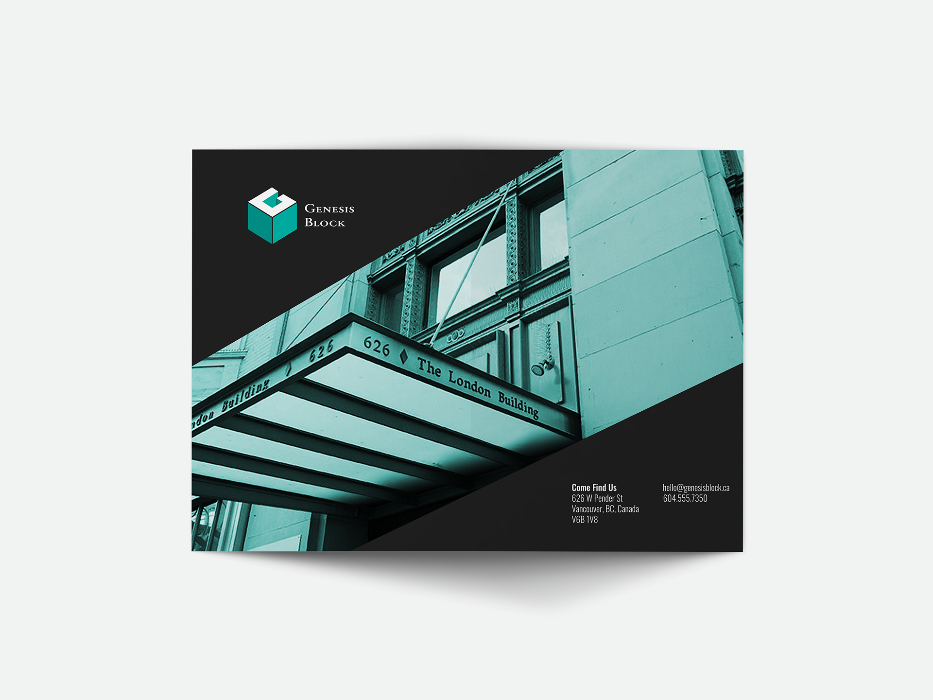 Front Cover Presentation Folder