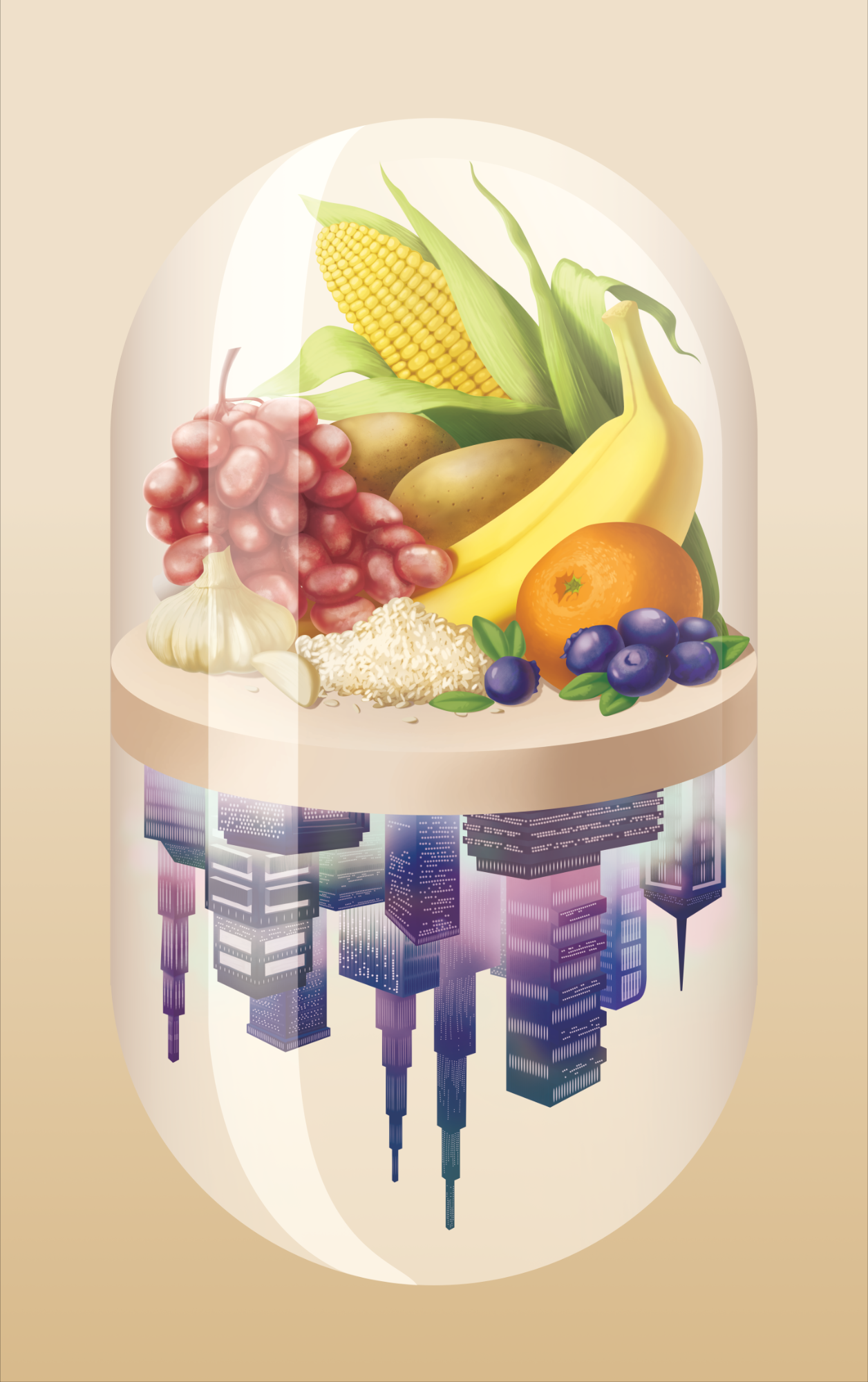"Have it all" - Digital painting (2022)