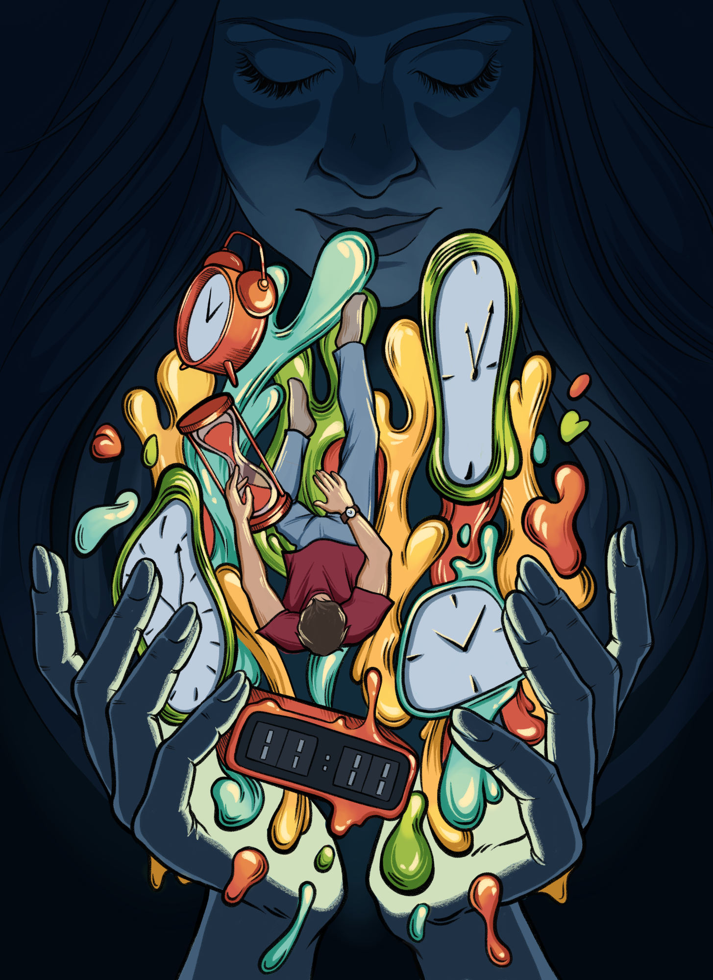 "Looking Deep" - Digital painting (2021)