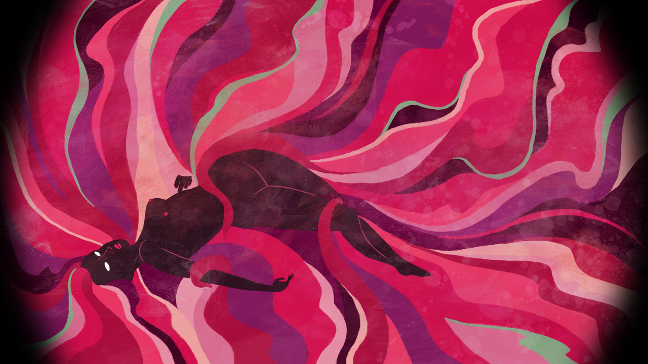 Graphic sample for "Le Ciel d'Emma", a film by Léo Verrier