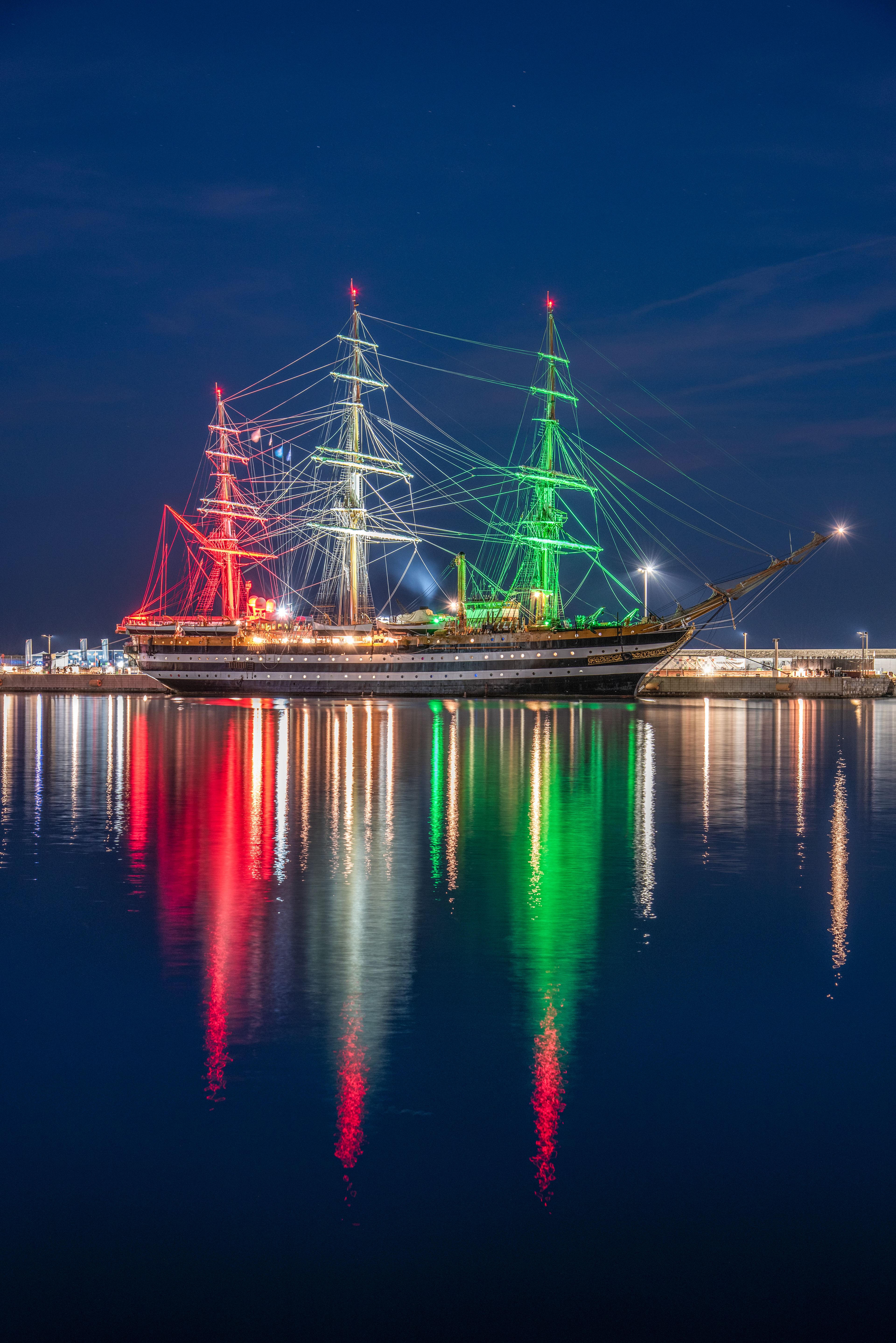 Amerigo Vespucci a Civitavecchia RM Mag2025