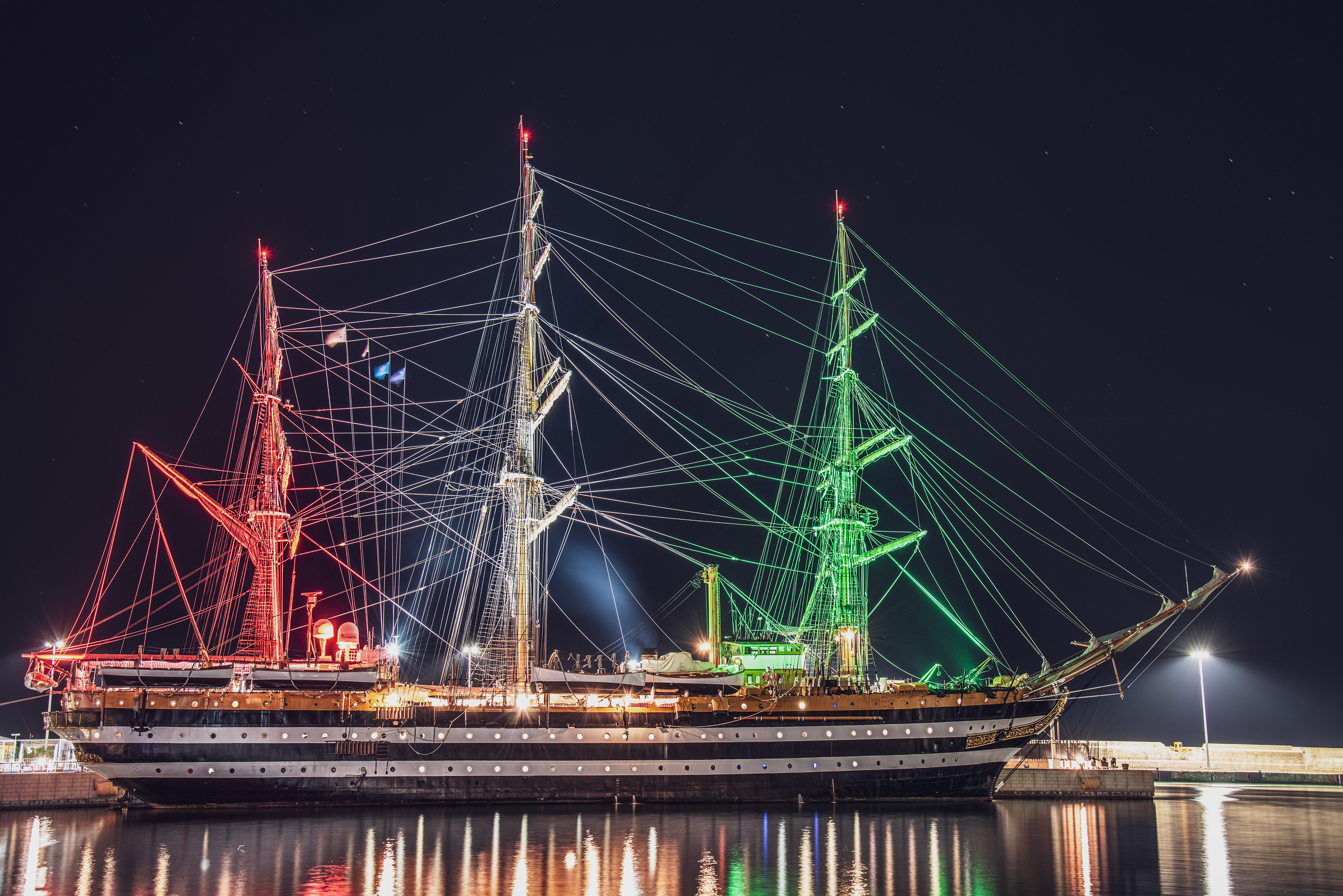 Amerigo Vespucci a Civitavecchia RM Mag2025