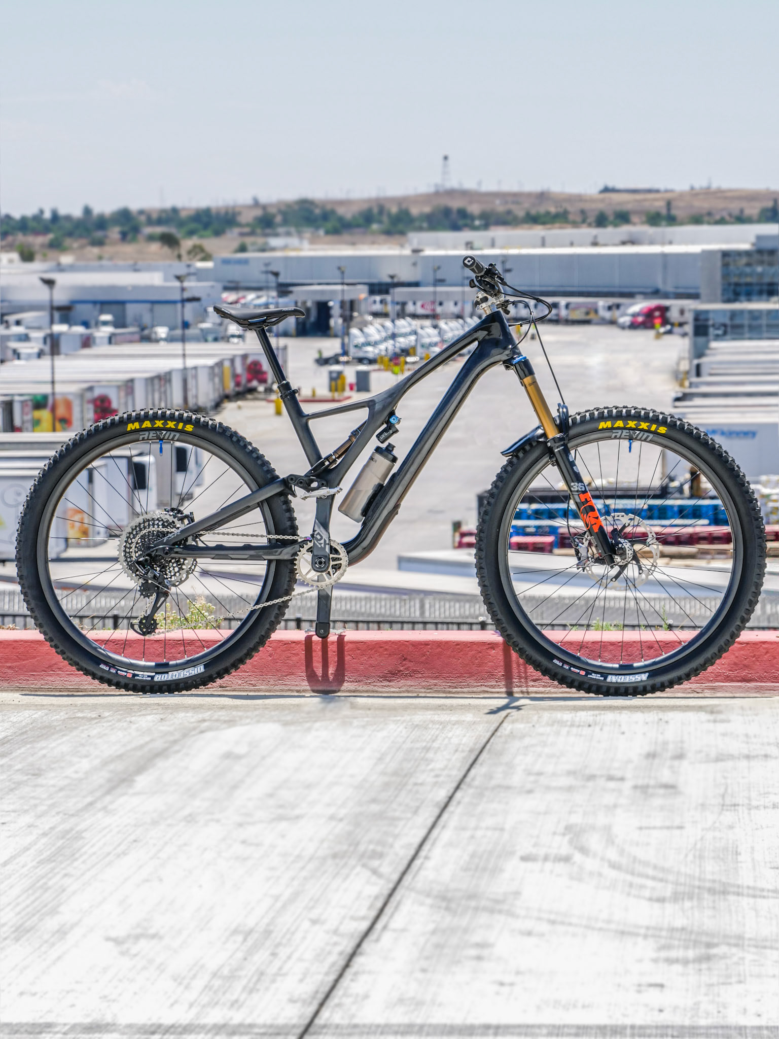 Photography showcasing a brand new full suspension mountain that was to be listed for sale. 