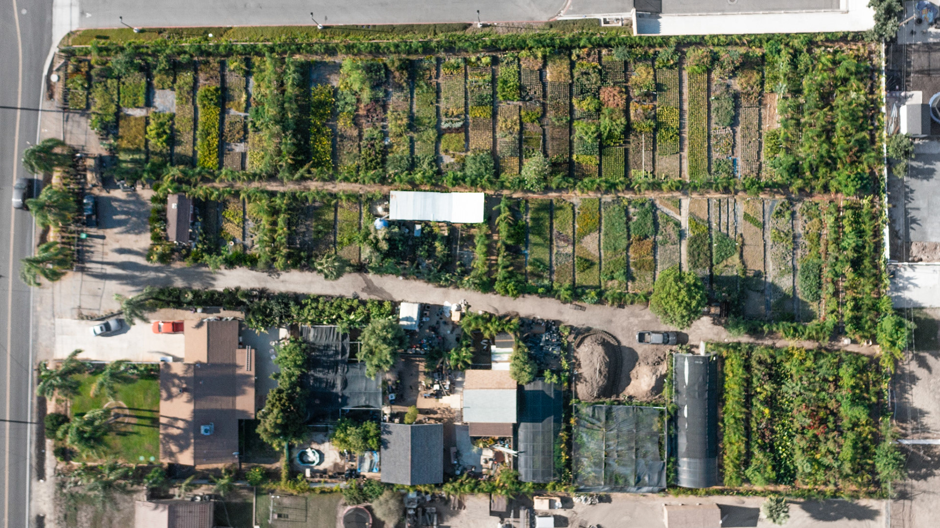 Real estate photography to showcase land features