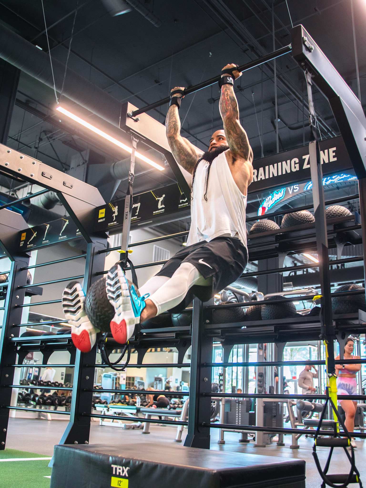 Photo used in ad to promote clothing line