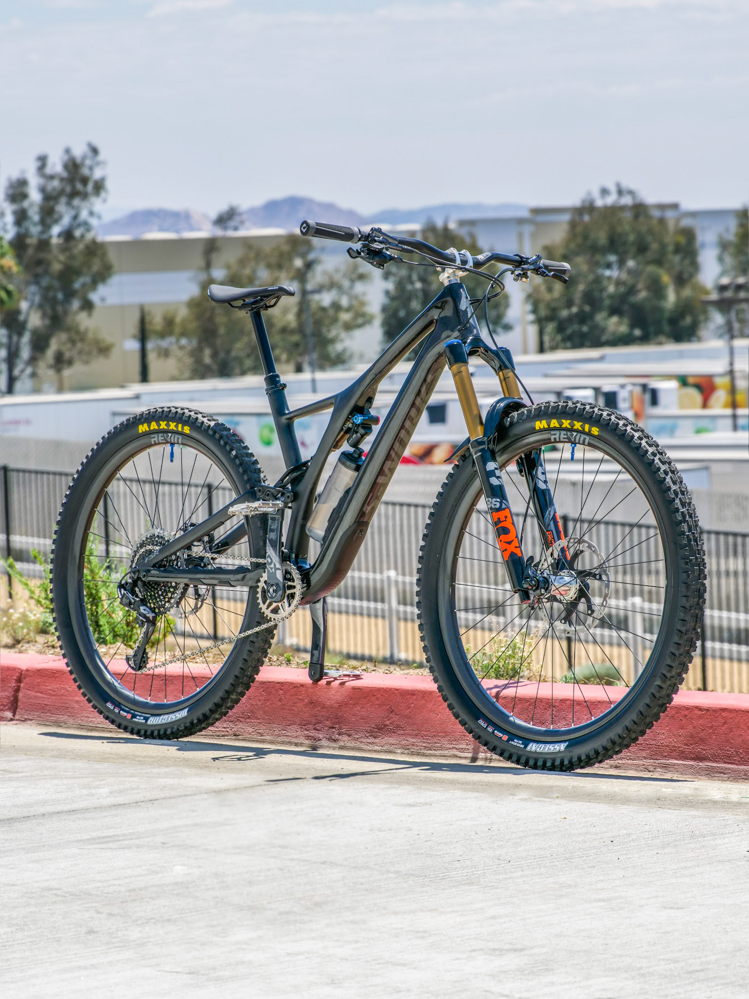 Photography showcasing a brand new full suspension mountain that was to be listed for sale. 