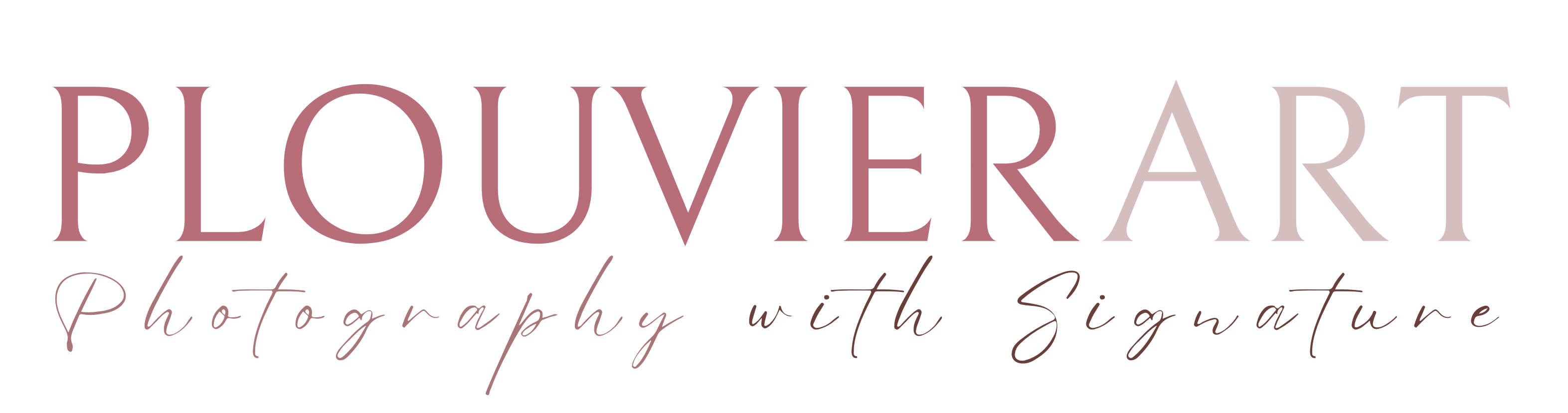 plouvier art logo by lily plouvier