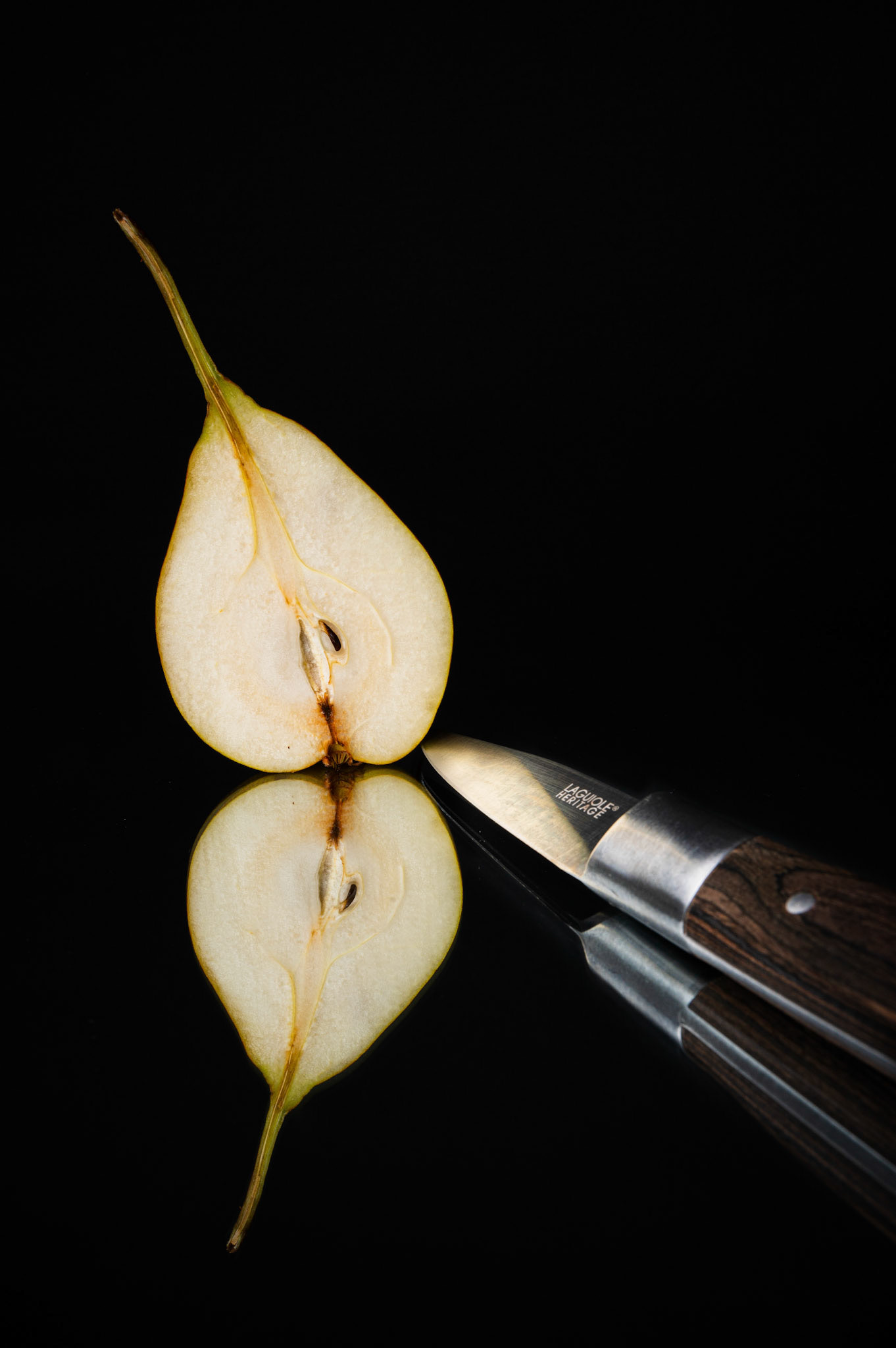 Couper la poire en deux