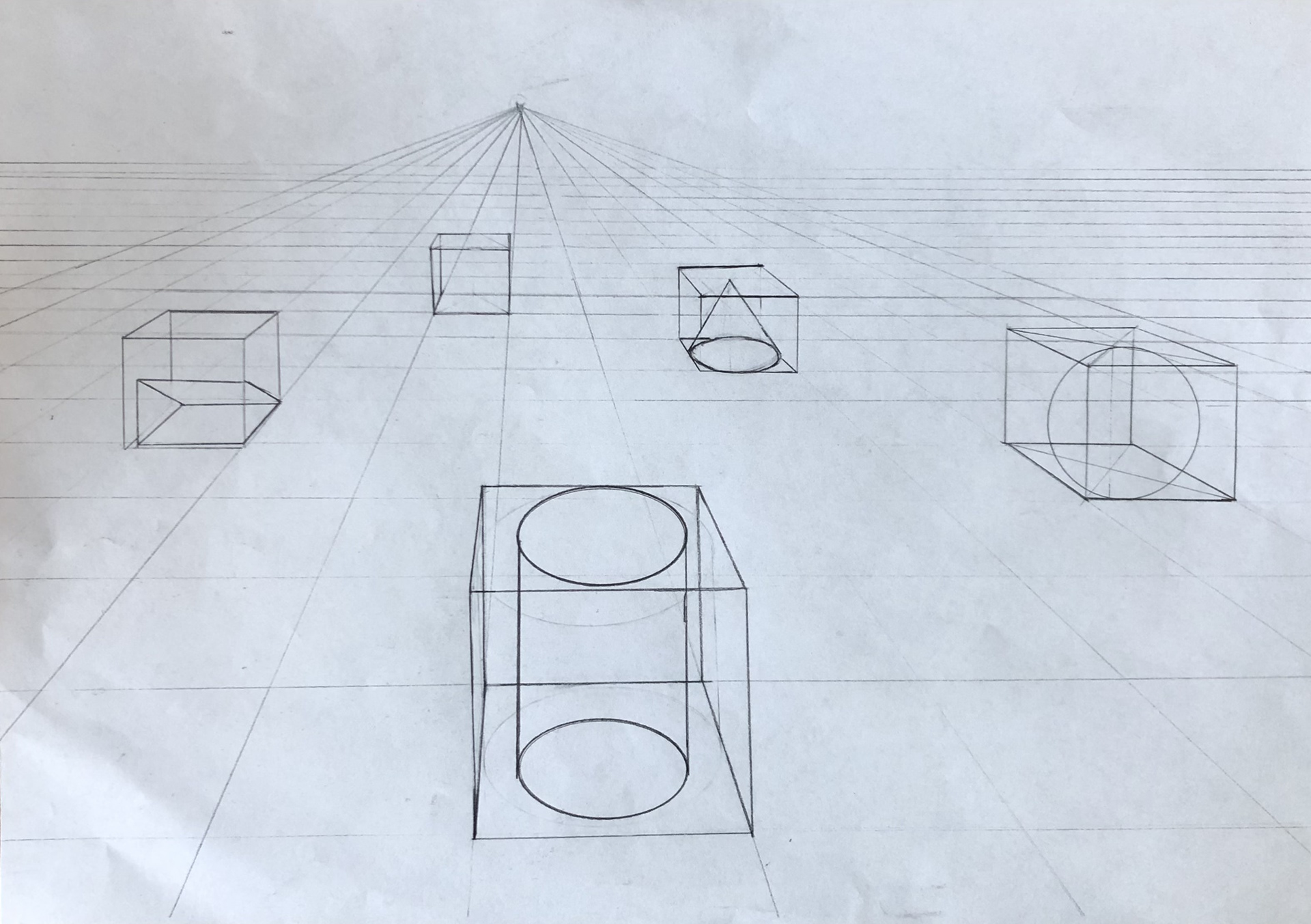Wireframe Euclidean Solids