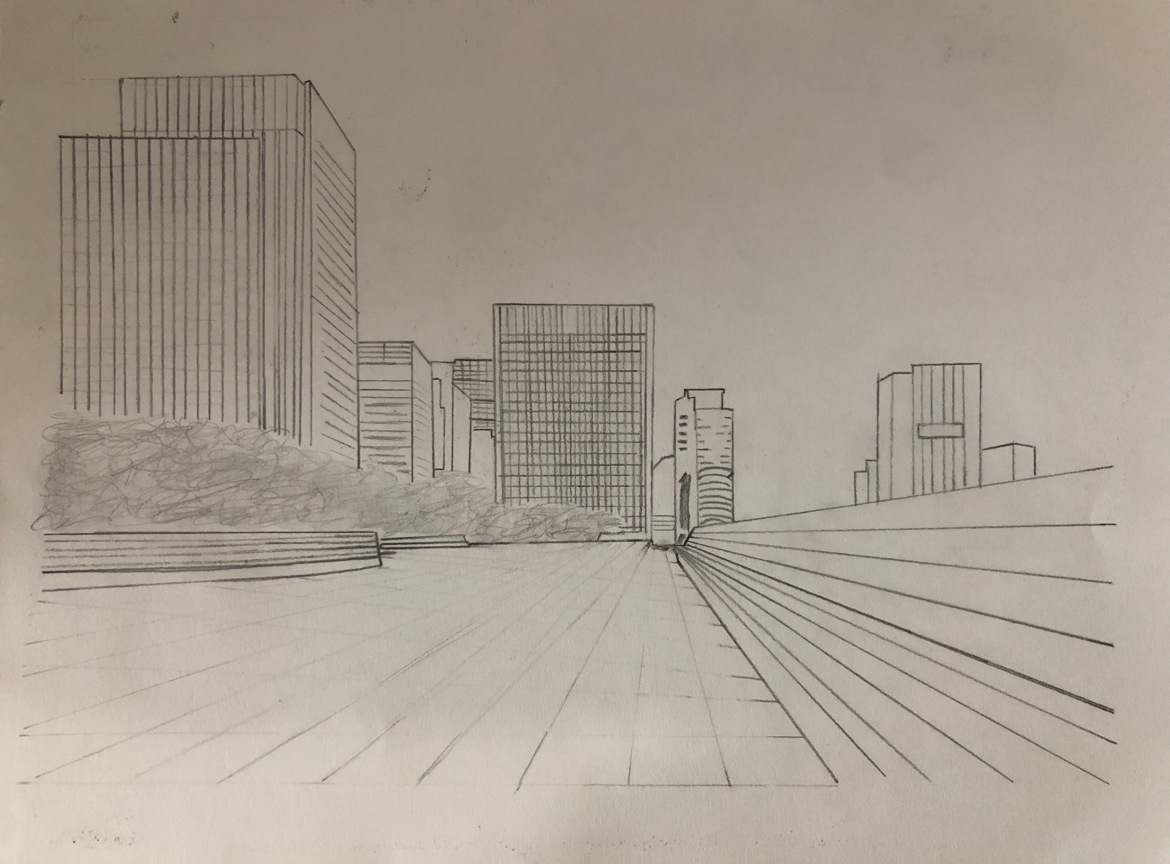 Rooftop Sketch