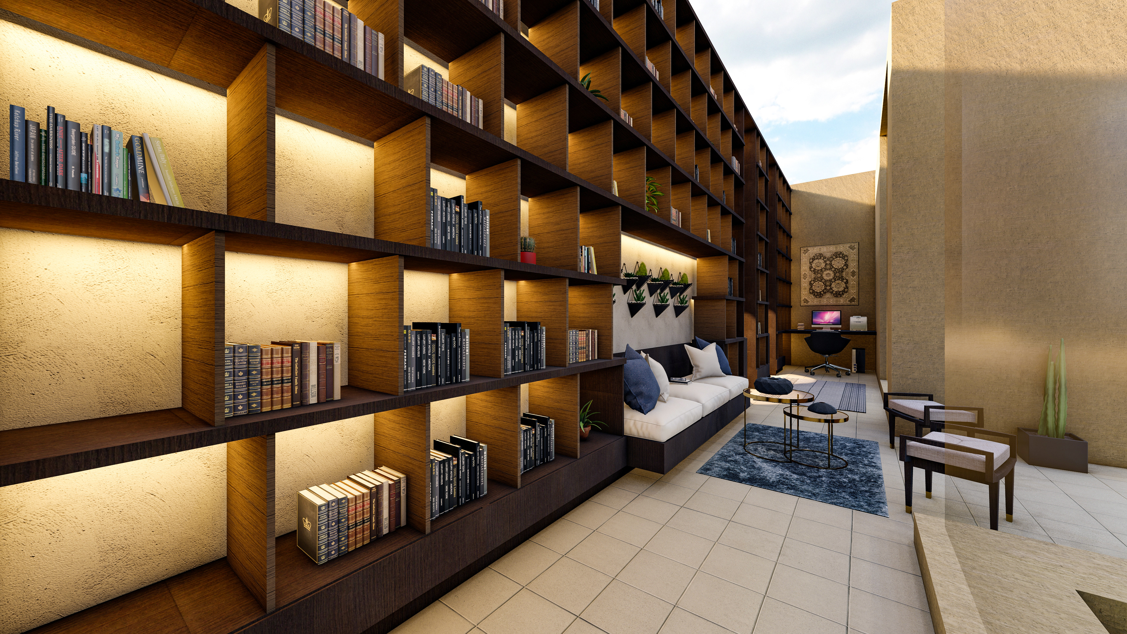 3D Visualization - Library View 003
