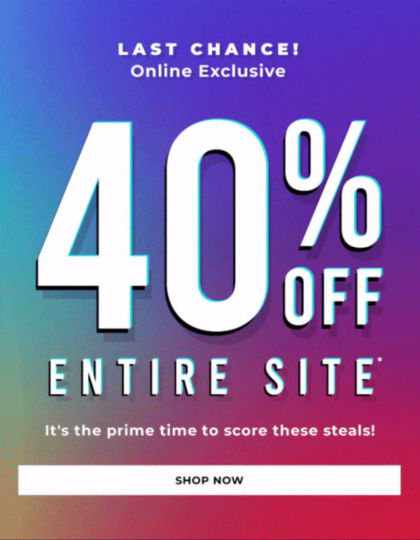 Last Chance Email Ad