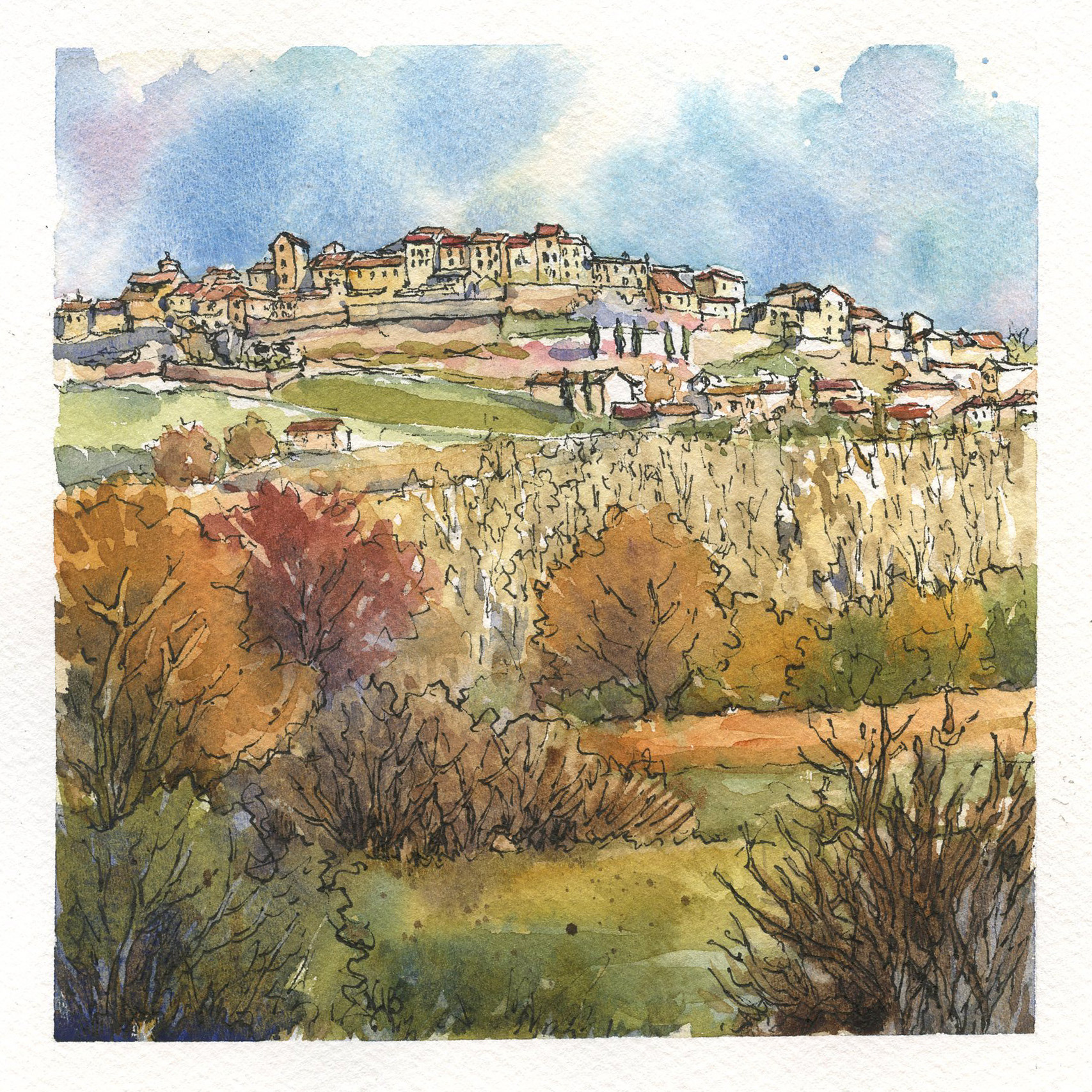 Cordes en hiver