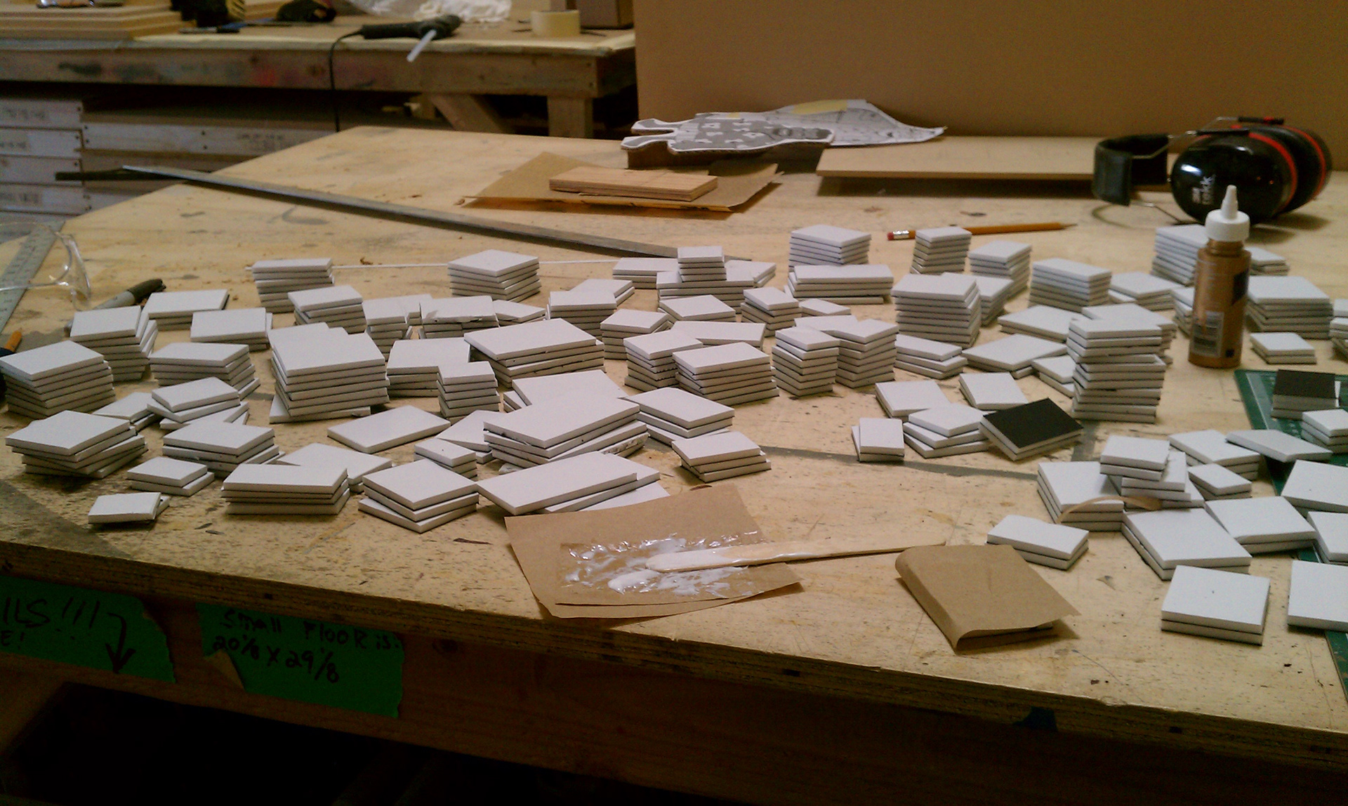 Book construction. S1, E8 Video Games.