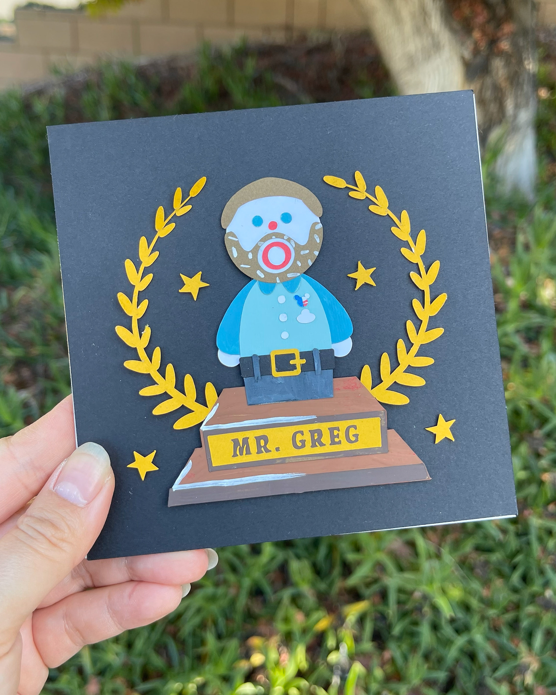 Mr. Greg - Final Paper Cut