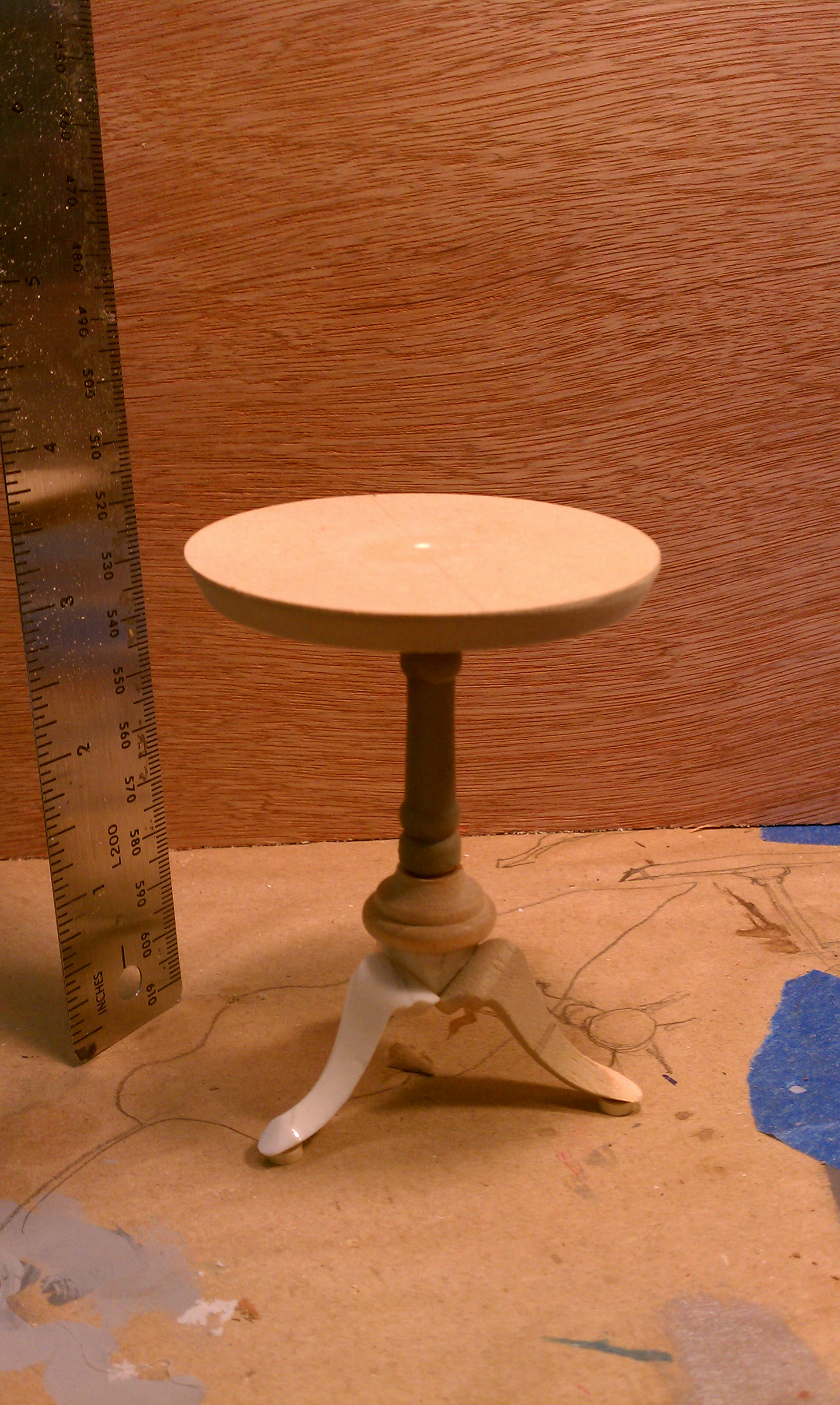 Side table construction. S1, E4 Let's Build a Media Center.