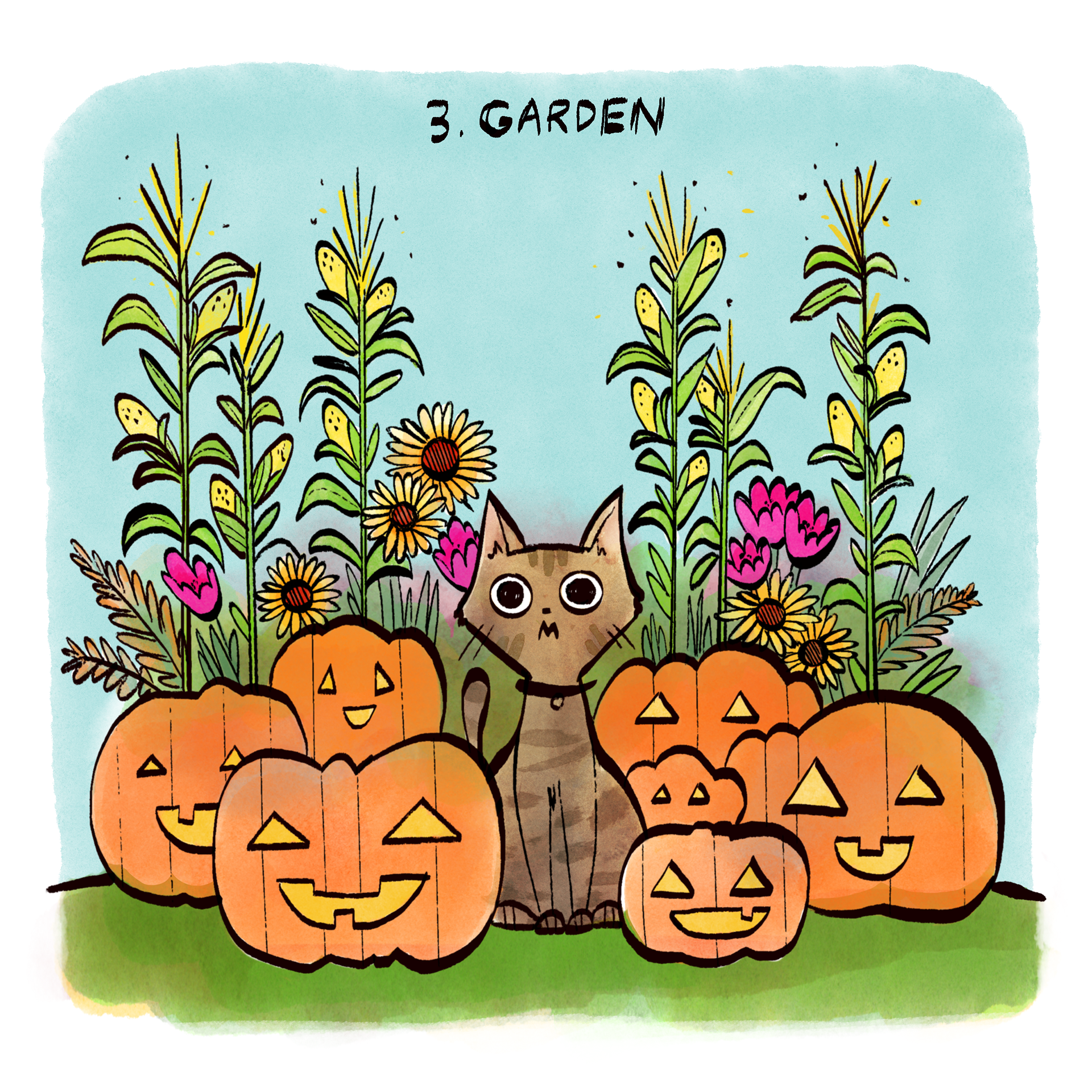 Inktober Prompt: Garden