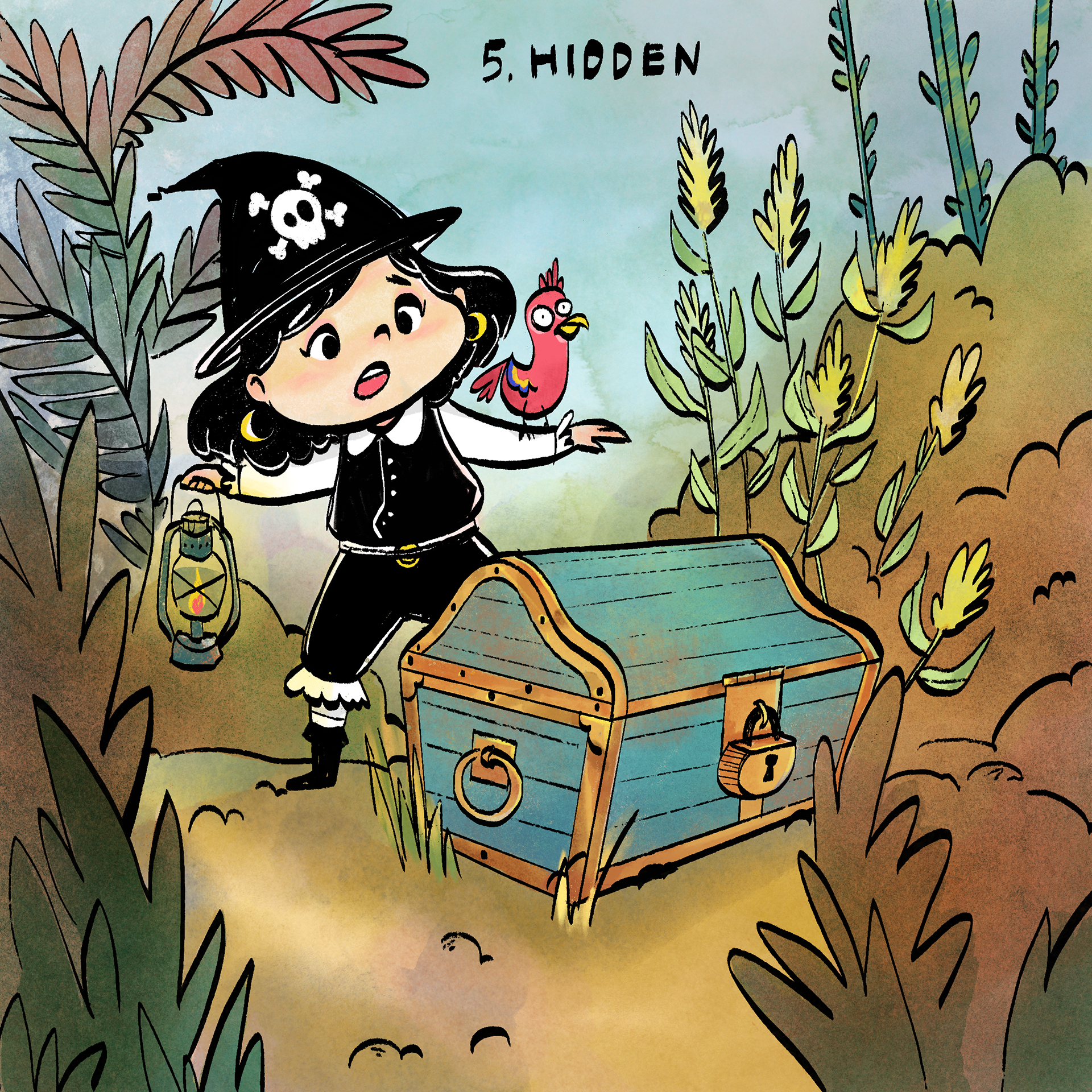 Inktober Prompt: Hidden