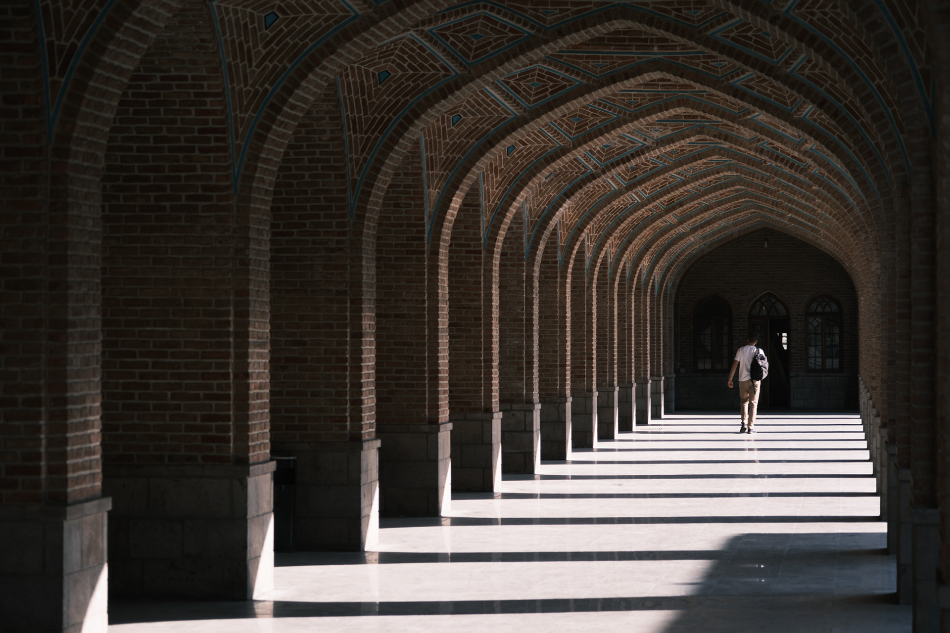 The Blue Mosque in Tabriz