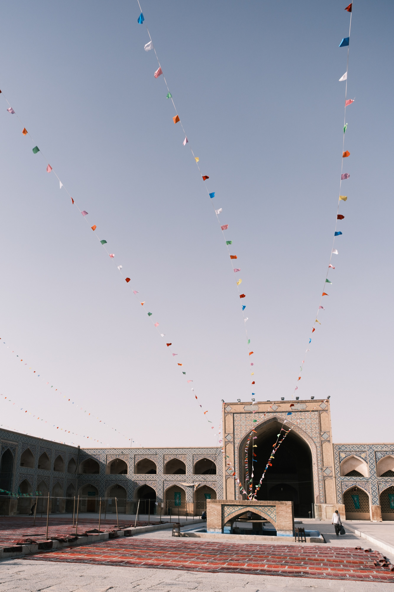 Friday in the Jameh Mosque of Isfahan