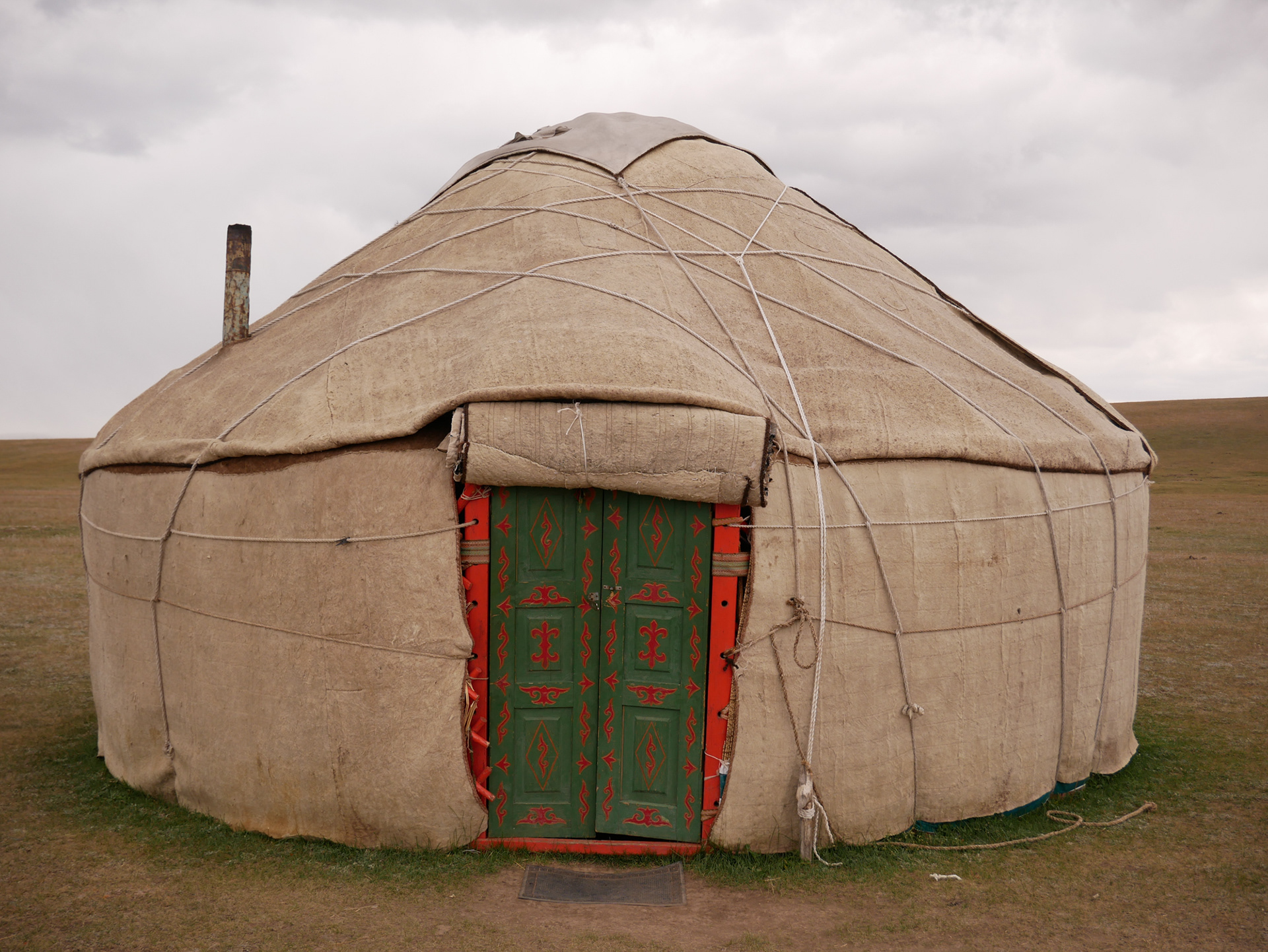 A yurt