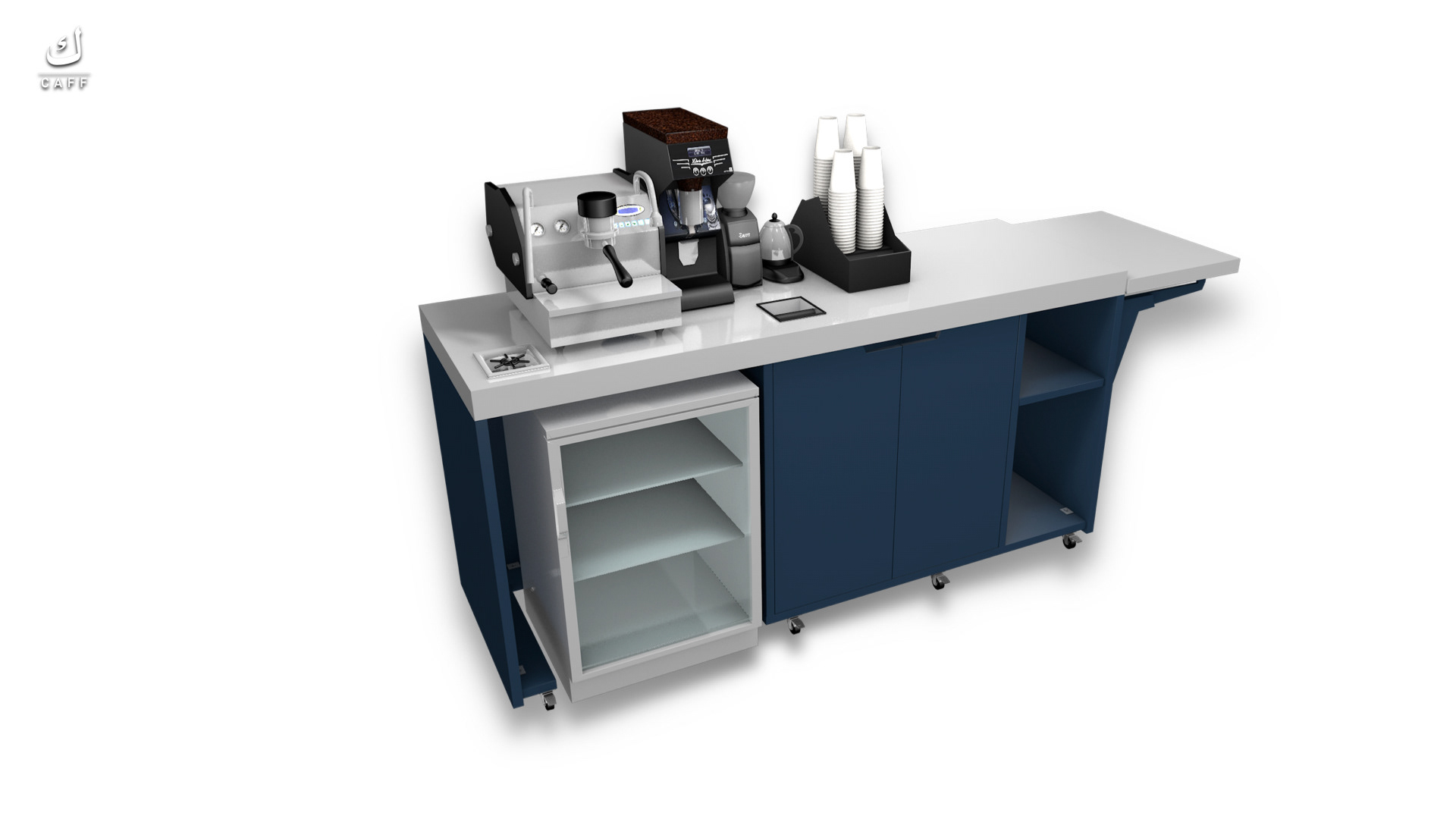 CAFF Mobile Kiosk-Back