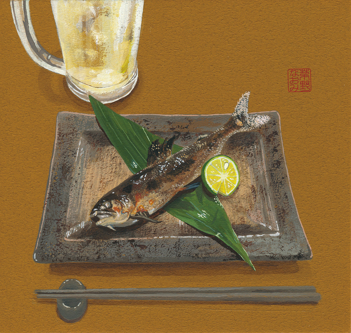 鮎の塩焼き、男前ハイボール/阿佐ヶ谷【酒場むゆう】