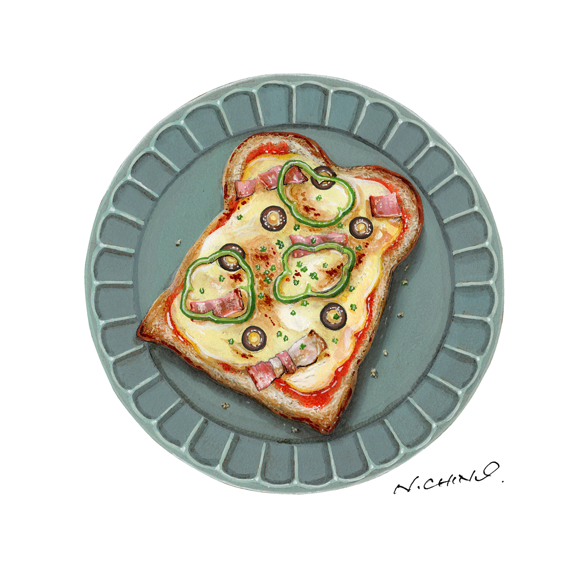 ピザトースト
