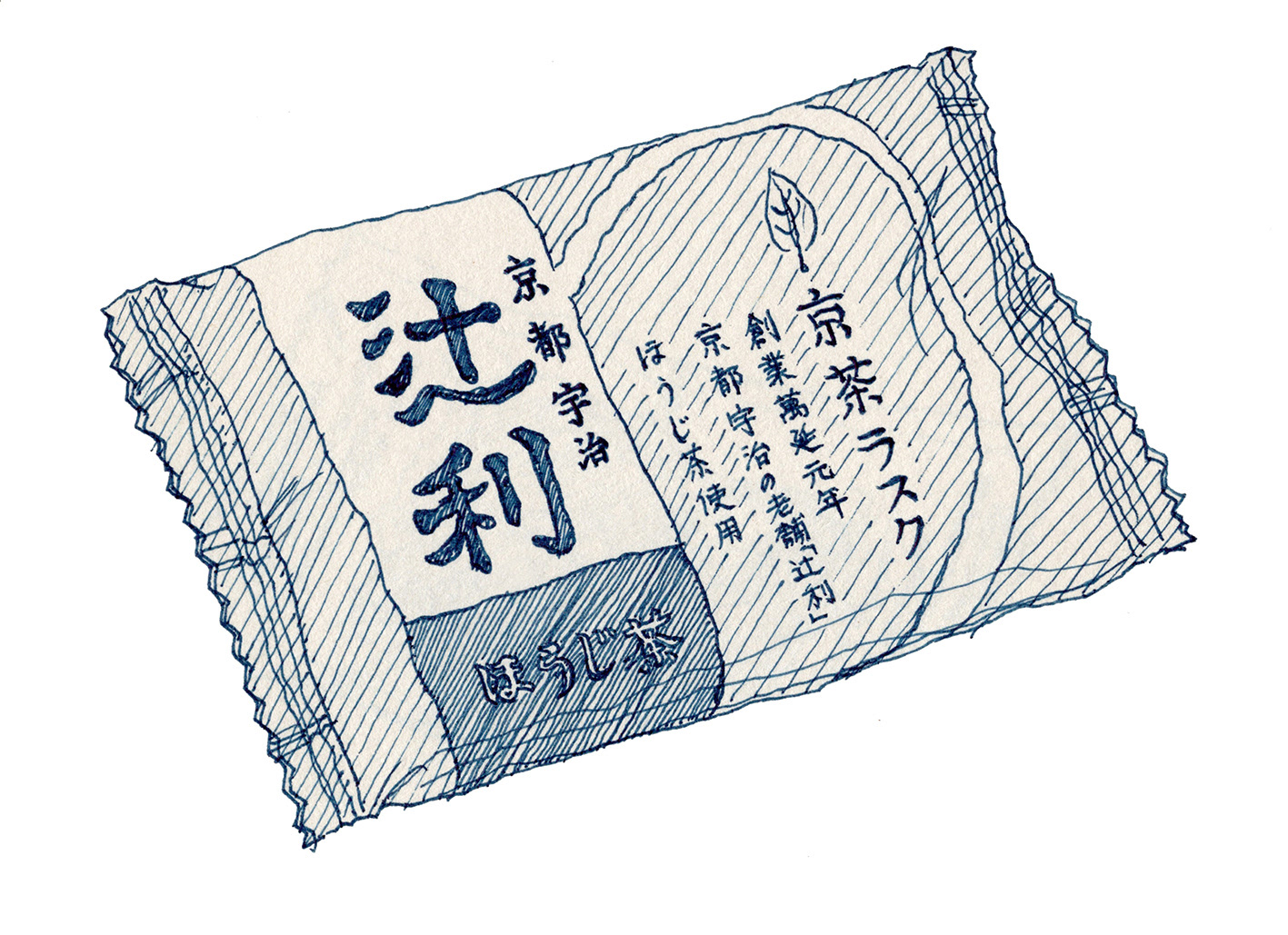 辻利 京茶ラスク ほうじ茶味