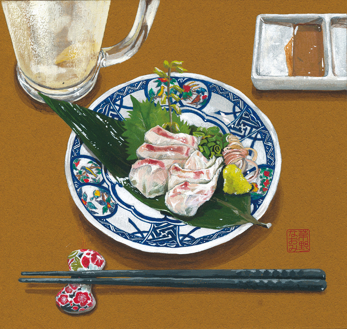 平目のお造り、男前ハイボール/阿佐ヶ谷【酒場むゆう】
