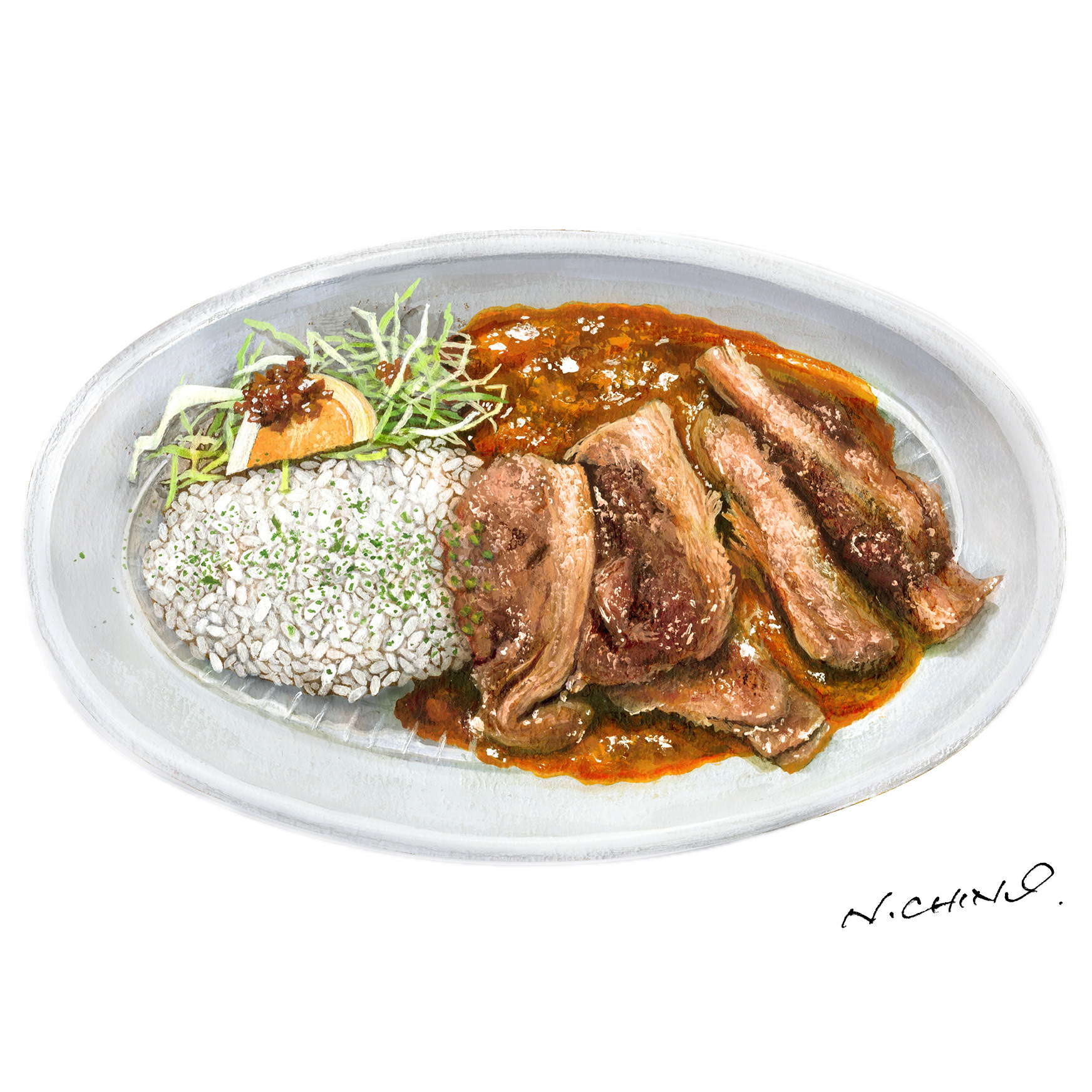 くじらキーマカレー