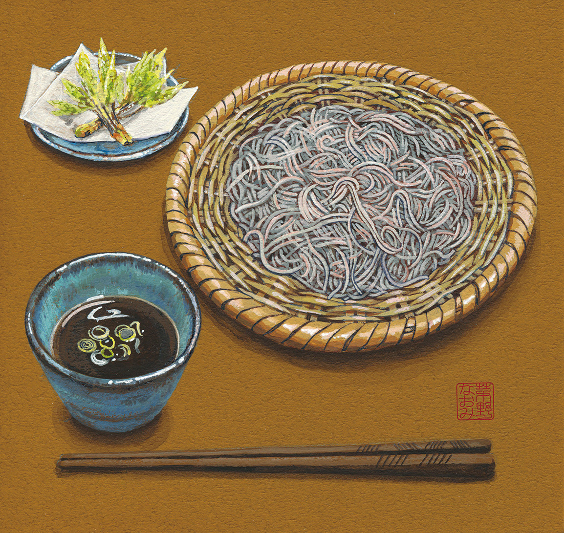 父:手打ち蕎麦、母:コシアブラ天ぷら/長野県【実家】