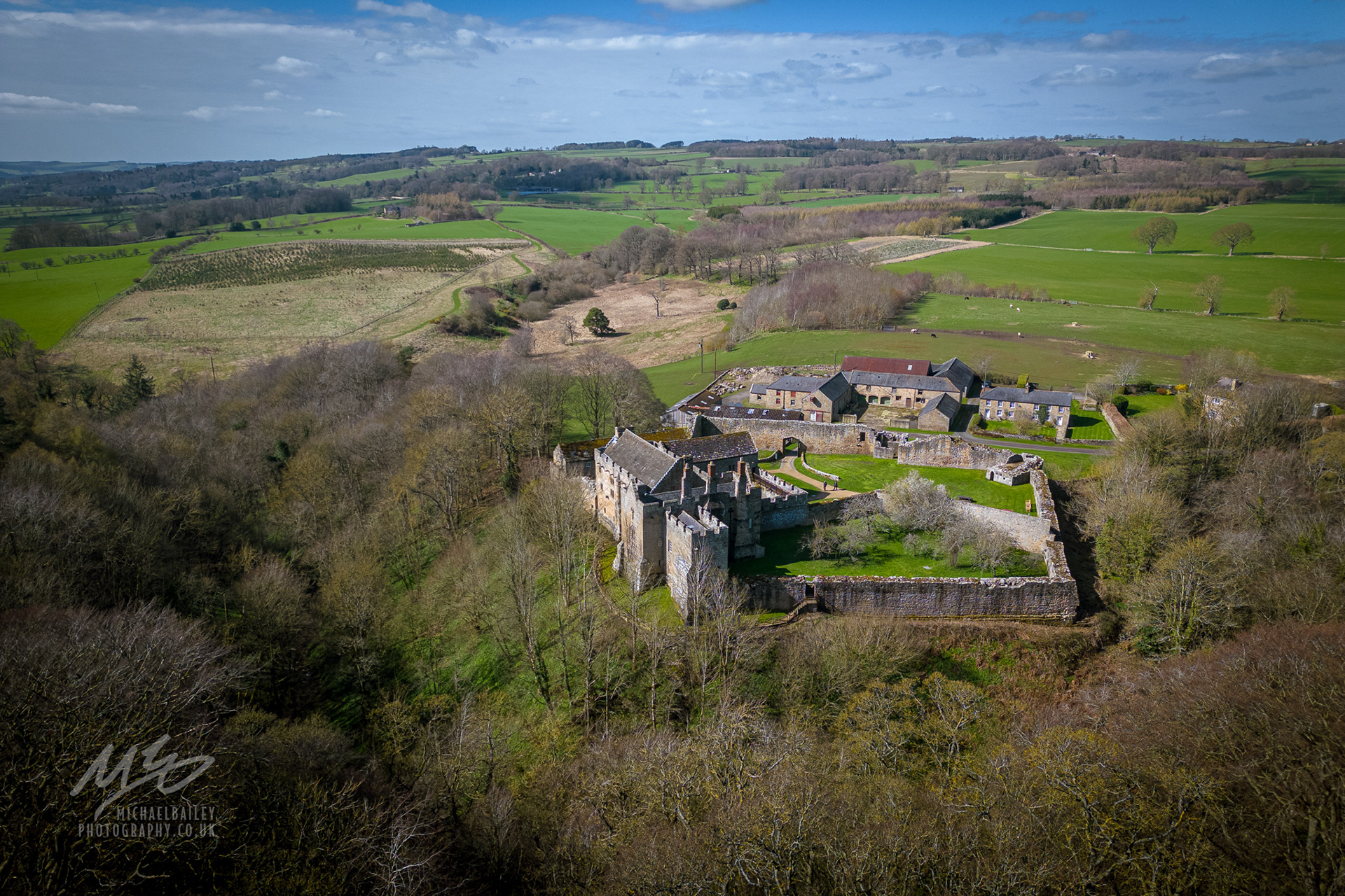 Aydon Castle, Corbridge, Northumberland