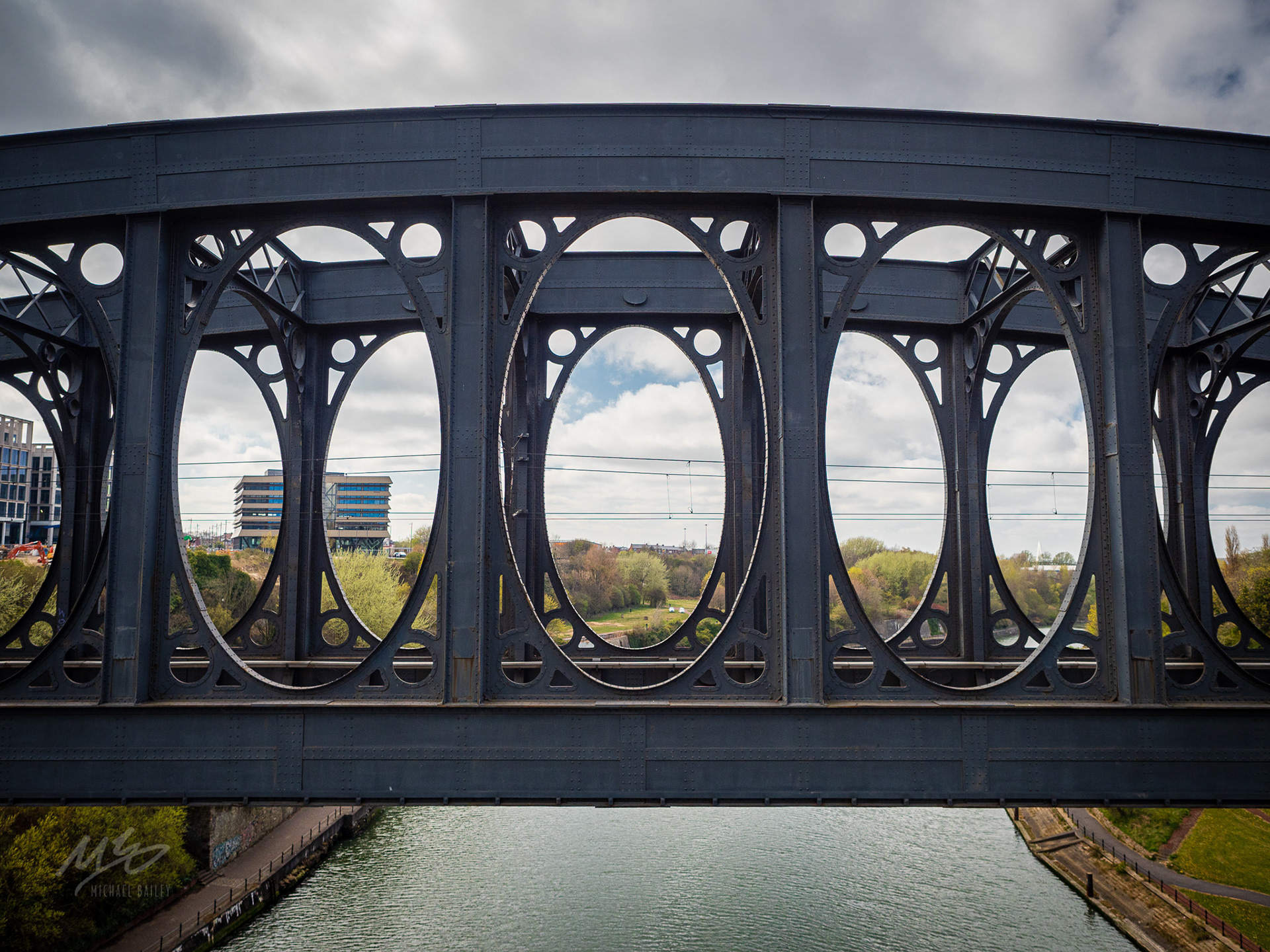 Monkwearmouth railway bridge, Sunderland