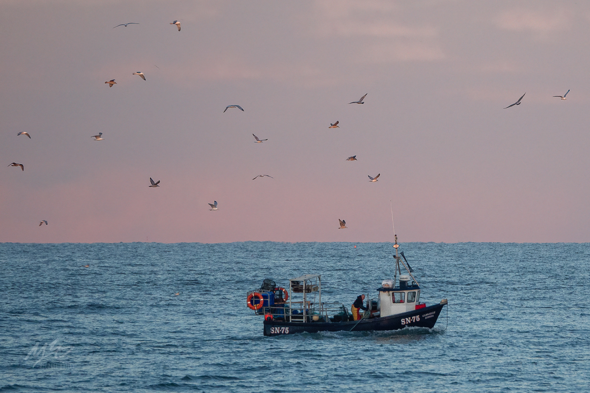 Fishing boat, Whitley Bay