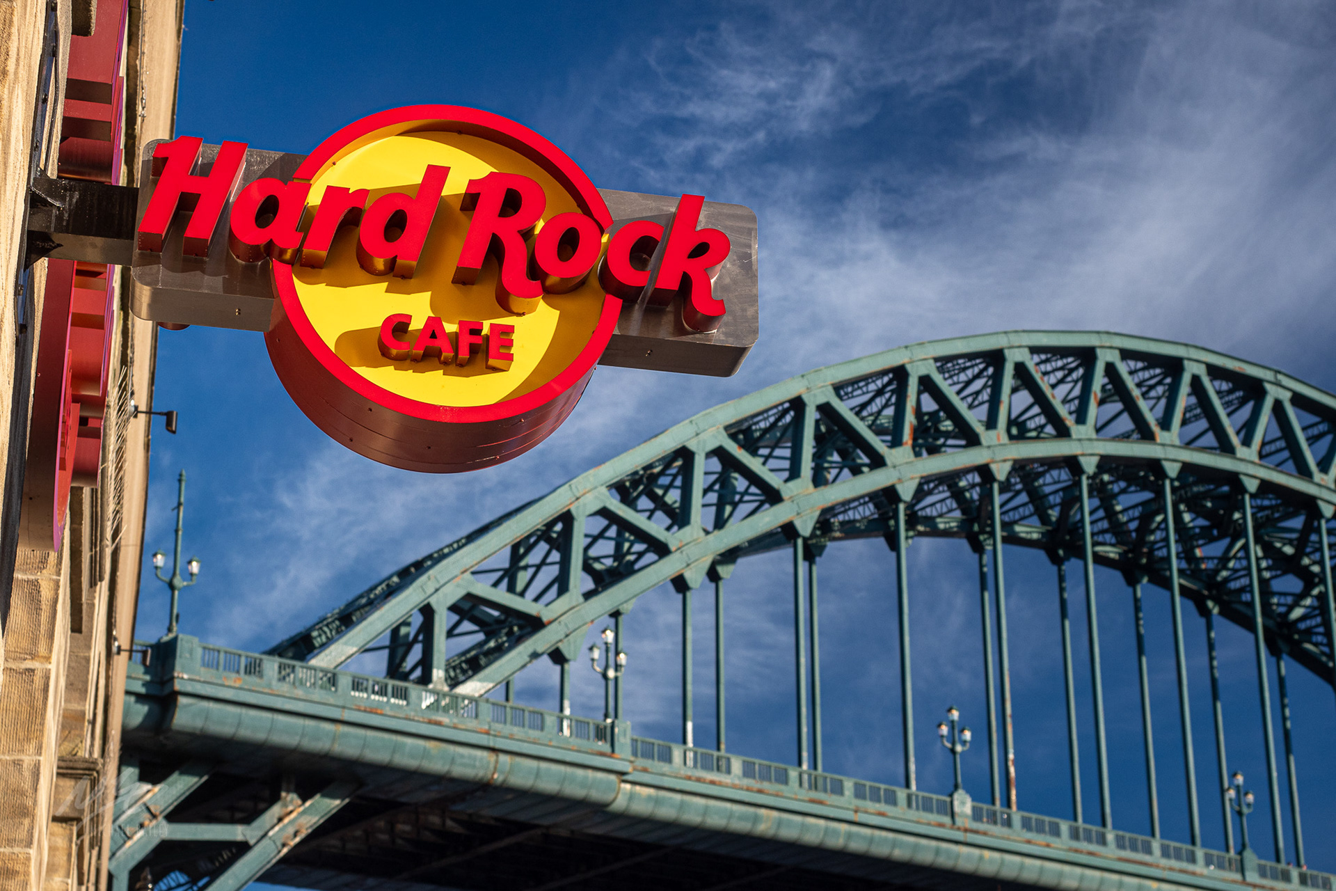 Hard Rock Cafe & Tyne Bridge, Newcastle