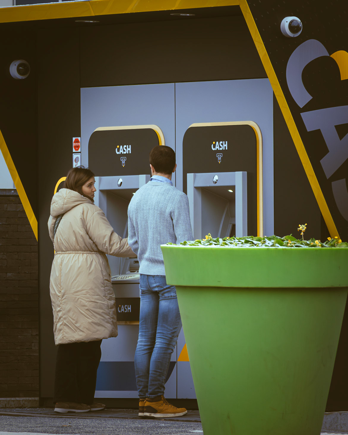 Getting cash out of the ATM