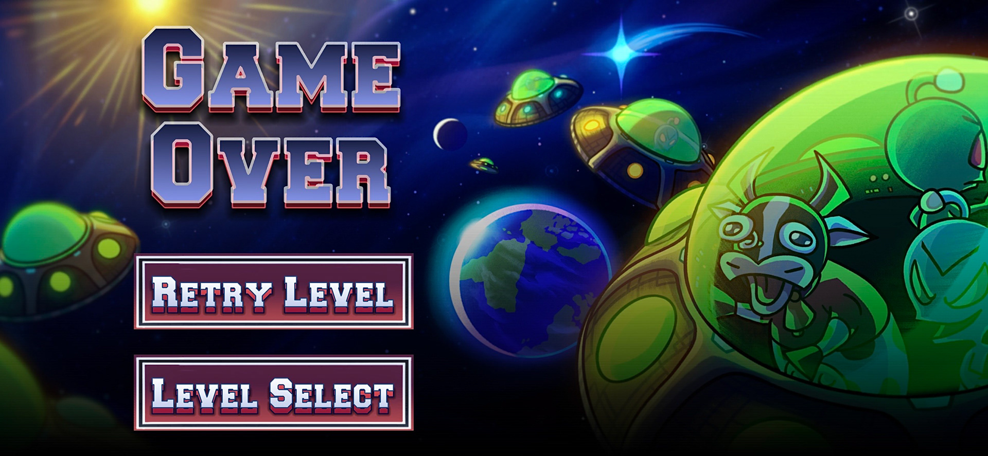 Game Over Screen
